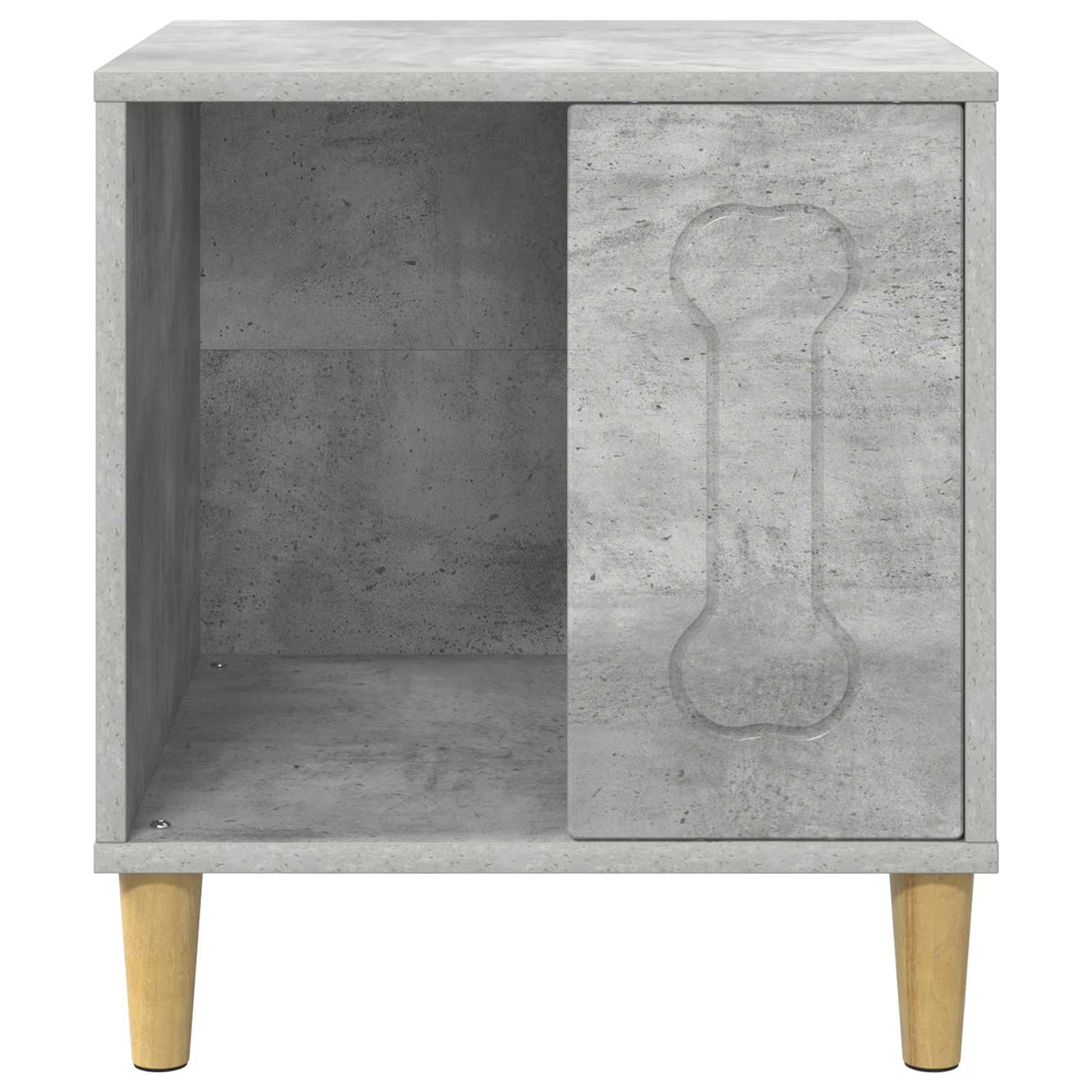 Dog House Concrete Grey 44 x 42 x 49 cm Engineered Wood
