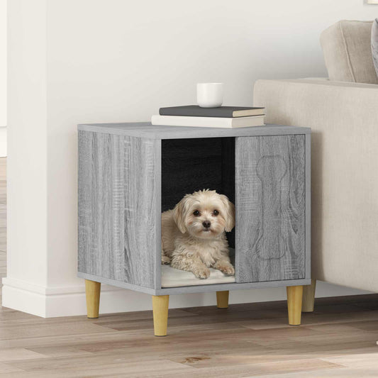 Dog House Grey Sonoma 44 x 42 x 49 cm Engineered Wood