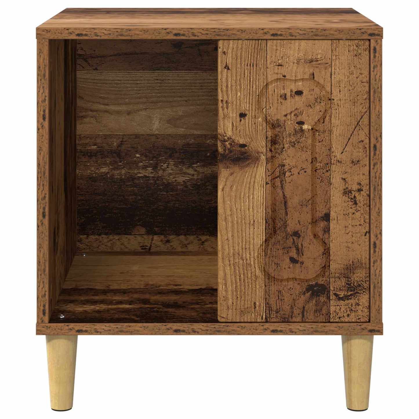 Dog House Old Wood 44 x 42 x 49 cm Engineered Wood