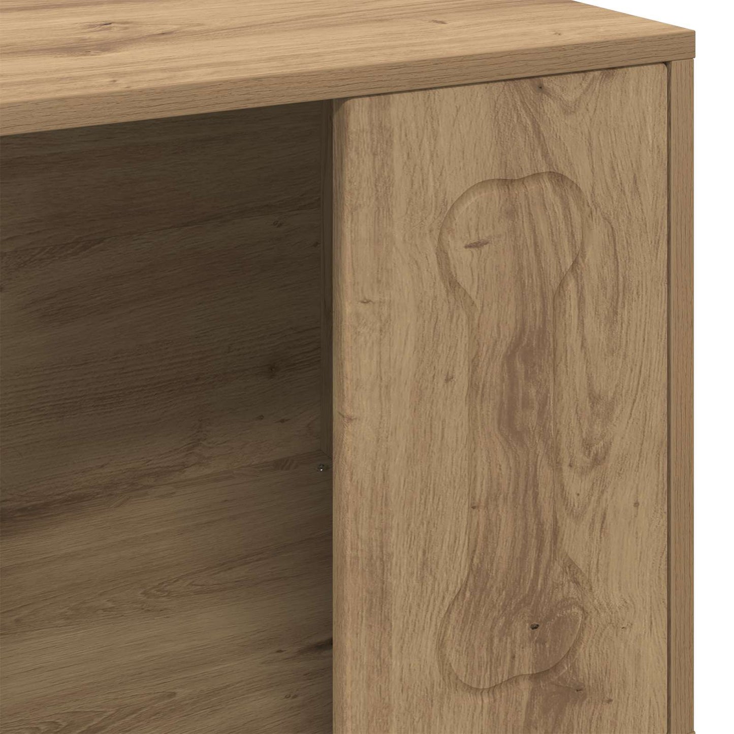 Dog House Artisian Oak 44 x 42 x 49 cm Engineered Wood