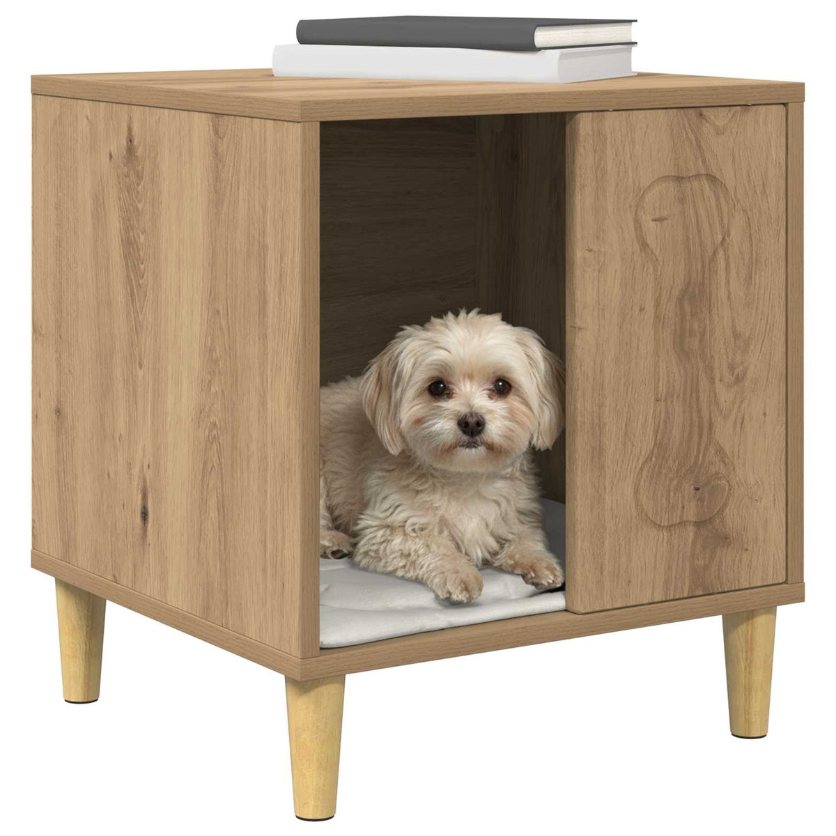 Dog House Artisan Oak 44 x 42 x 49 cm Engineered Wood