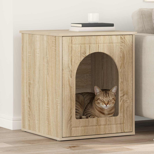 Cat House Sonoma 53 x 52 x 62 cm Engineered Wood