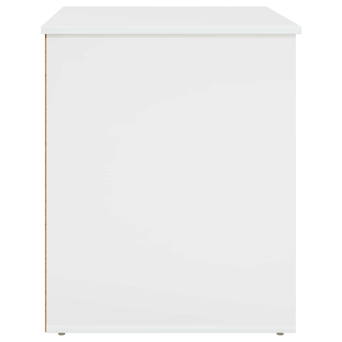 Cat House Gloss White 53 x 52 x 62 cm Engineered Wood