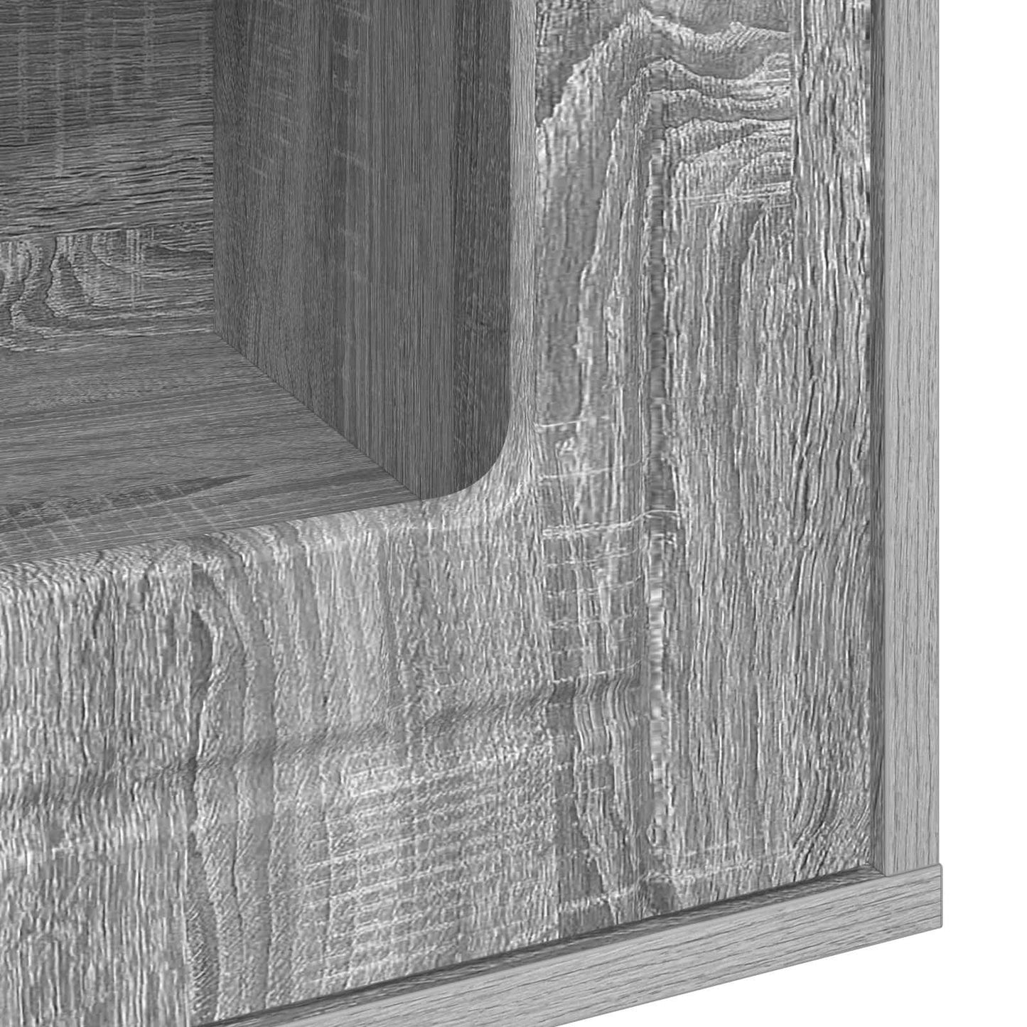 Cat House Grey Sonoma 53 x 52 x 62 cm Engineered Wood