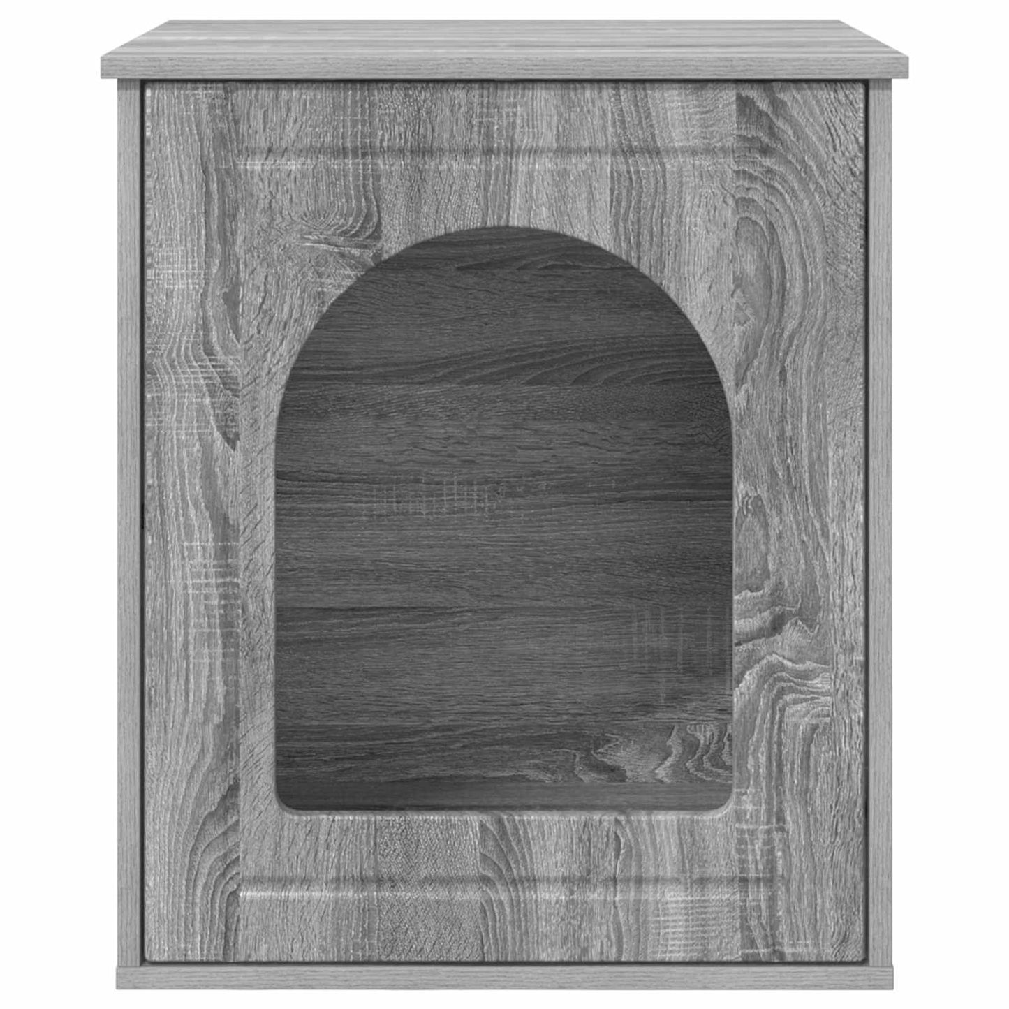Cat House Grey Sonoma 53 x 52 x 62 cm Engineered Wood