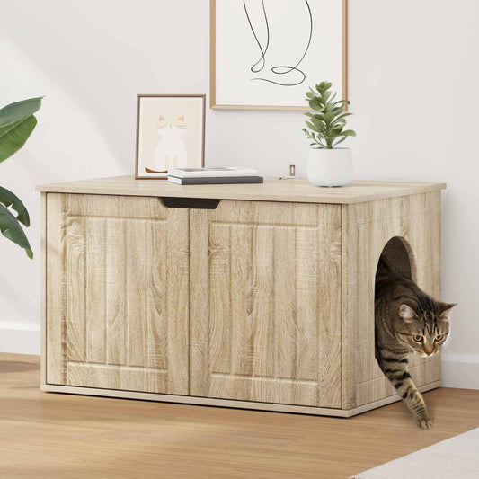 Cat House Sonoma 85 x 55 x 50.5 cm Engineered Wood