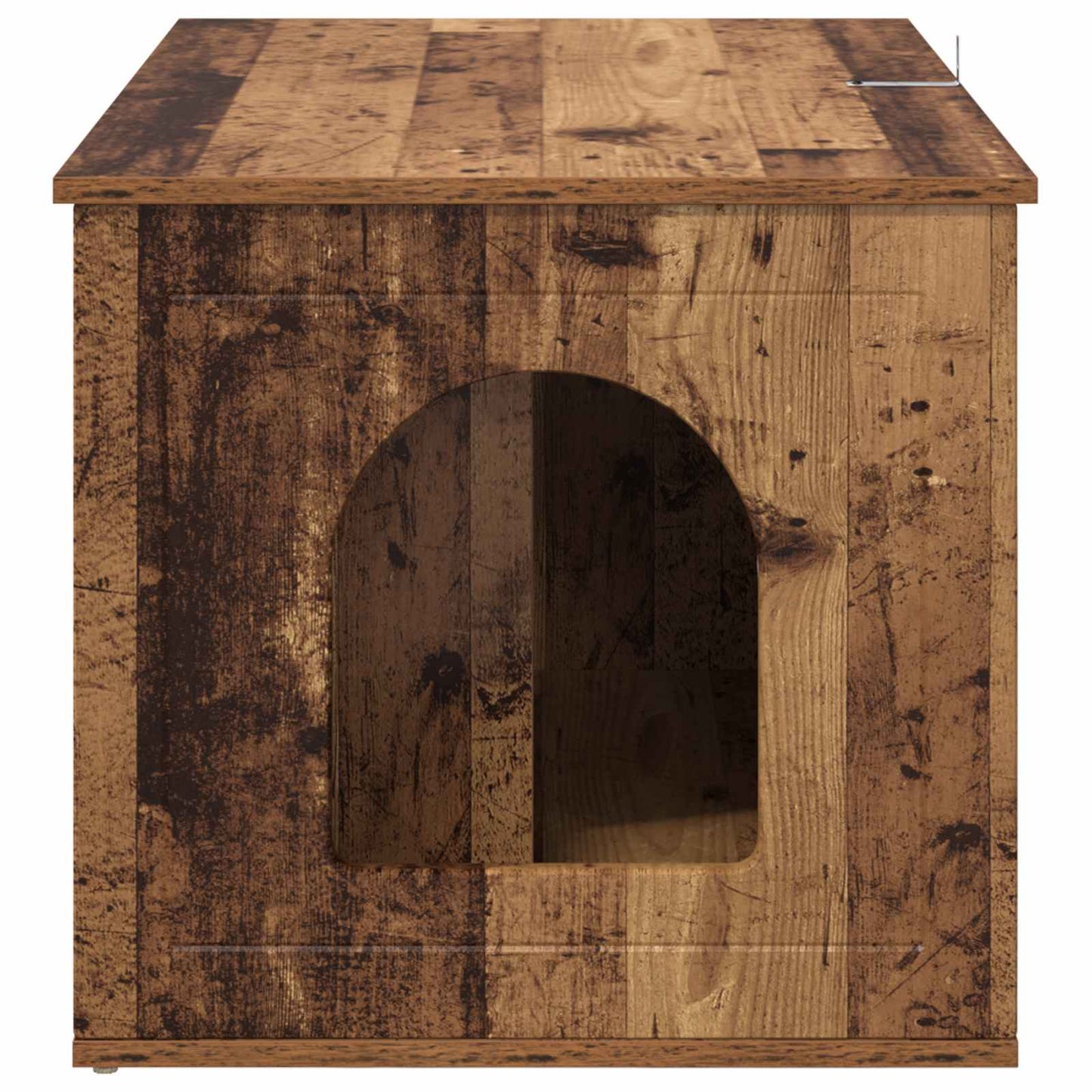 Cat House Old Wood 85 x 55 x 50.5 cm Engineered Wood