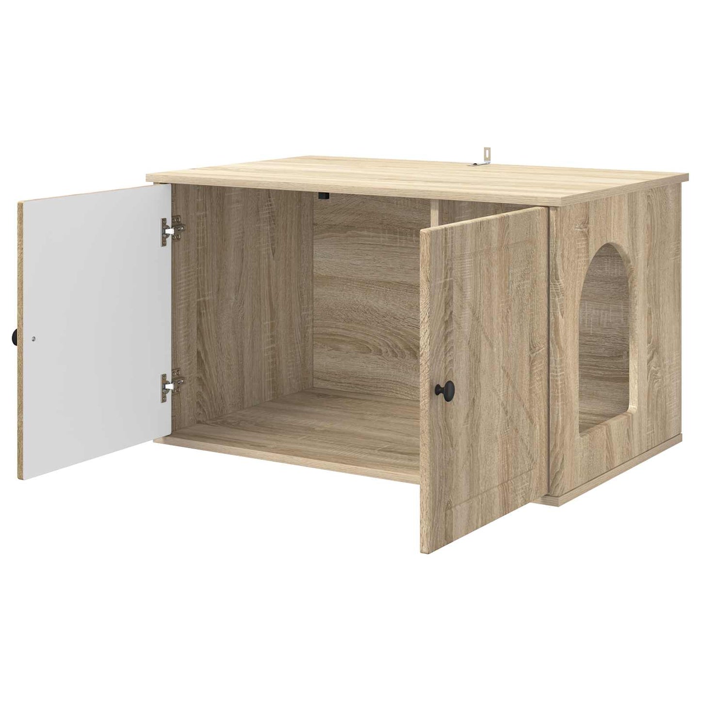 Cat House Sonoma 85 x 55 x 50.5 cm Engineered Wood