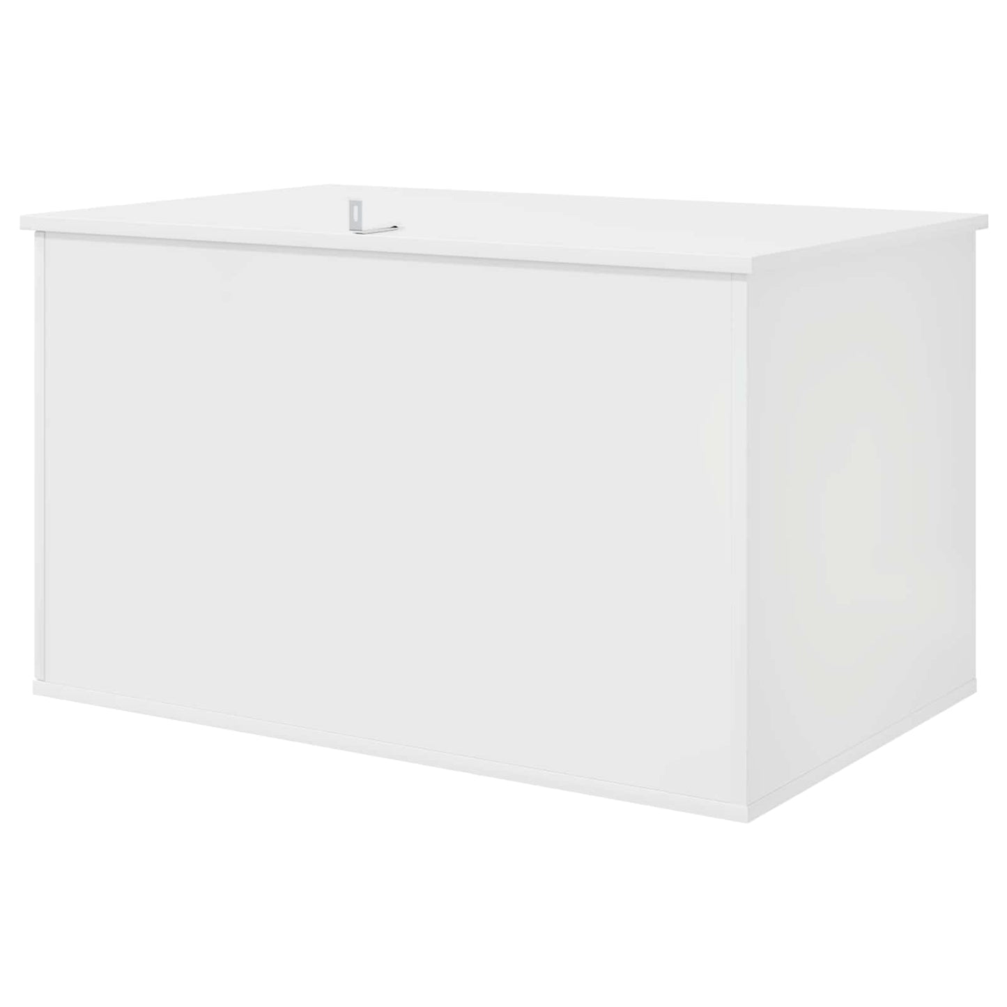 Cat House Gloss White 85 x 55 x 50 cm Engineered Wood