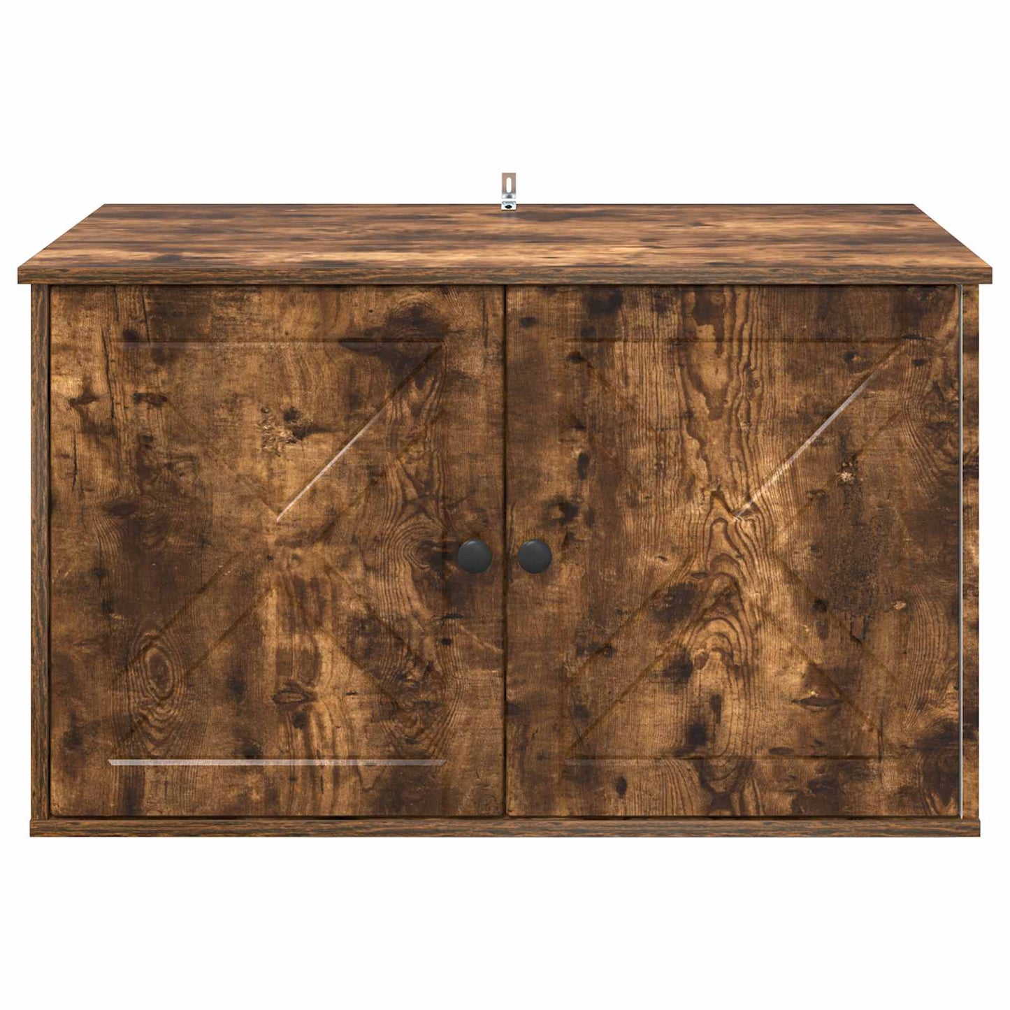 Cat House Smoked Oak 85 x 55 x 50 cm Engineered Wood