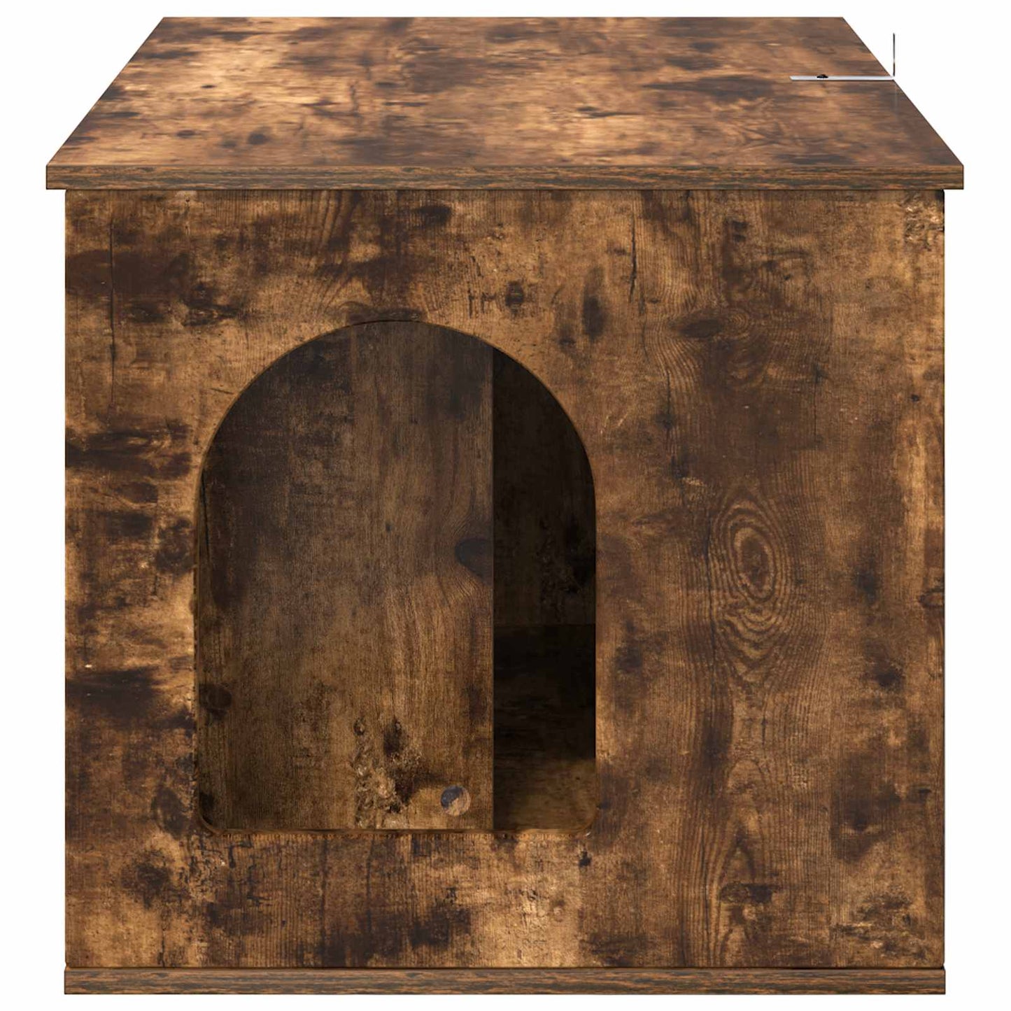 Cat House Smoked Oak 85 x 55 x 50 cm Engineered Wood