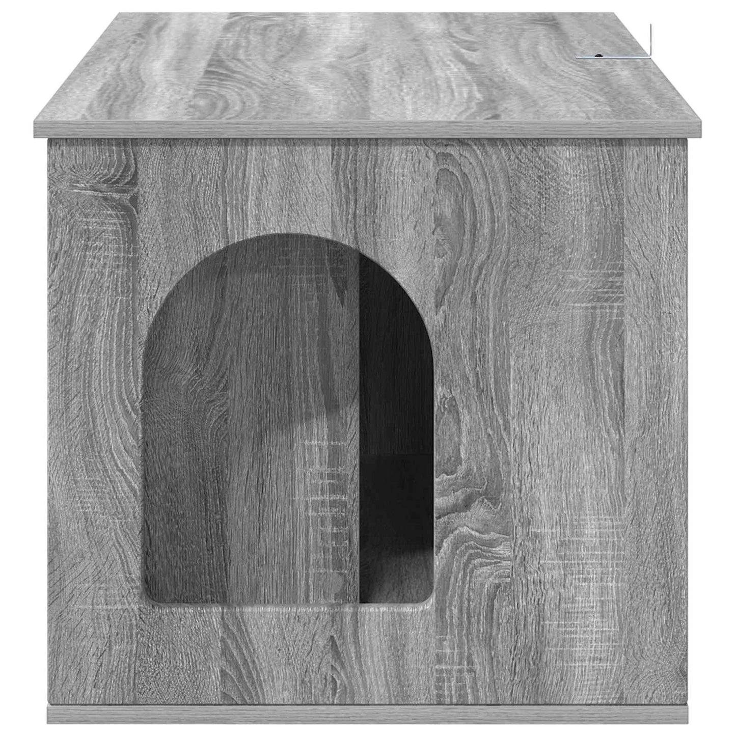 Cat House Grey Sonoma 85 x 55 x 50 cm Engineered Wood