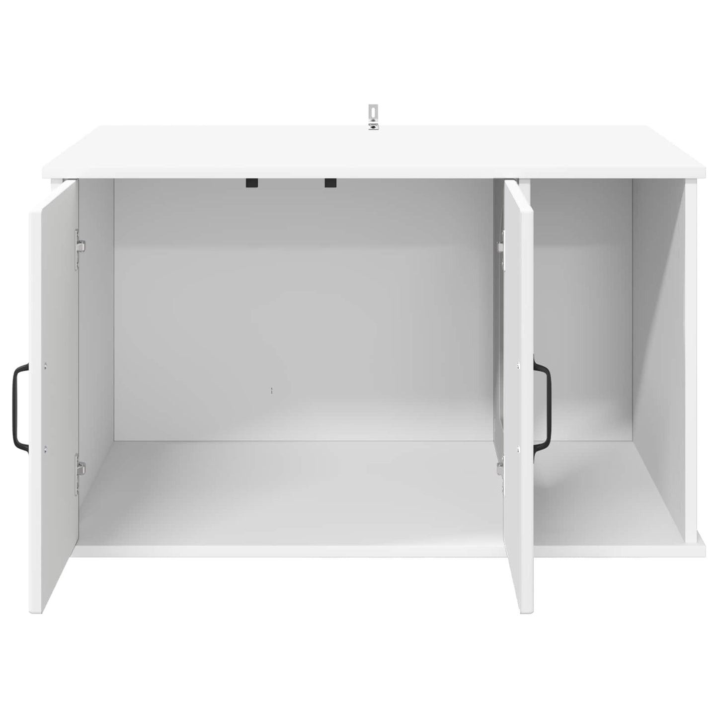 Cat House White 85 x 55 x 50 cm Engineered Wood
