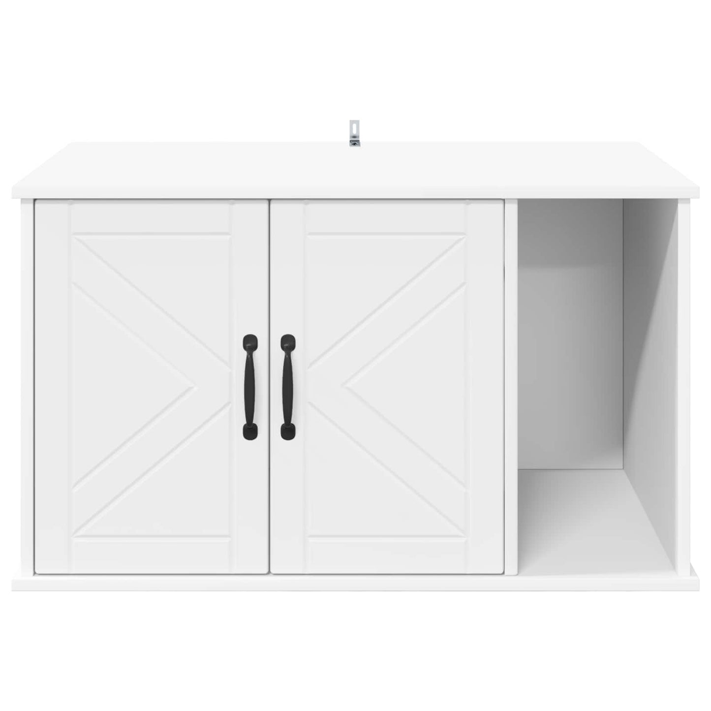 Cat House White 85 x 55 x 50 cm Engineered Wood