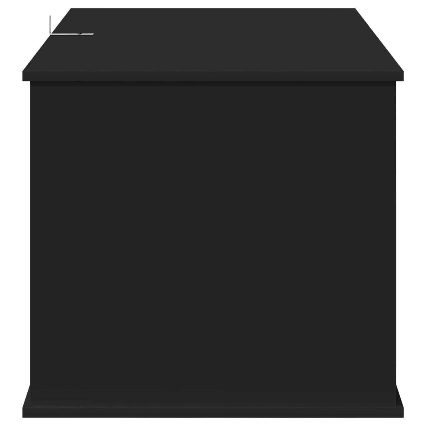 Cat House Black 85 x 55 x 50 cm Engineered Wood