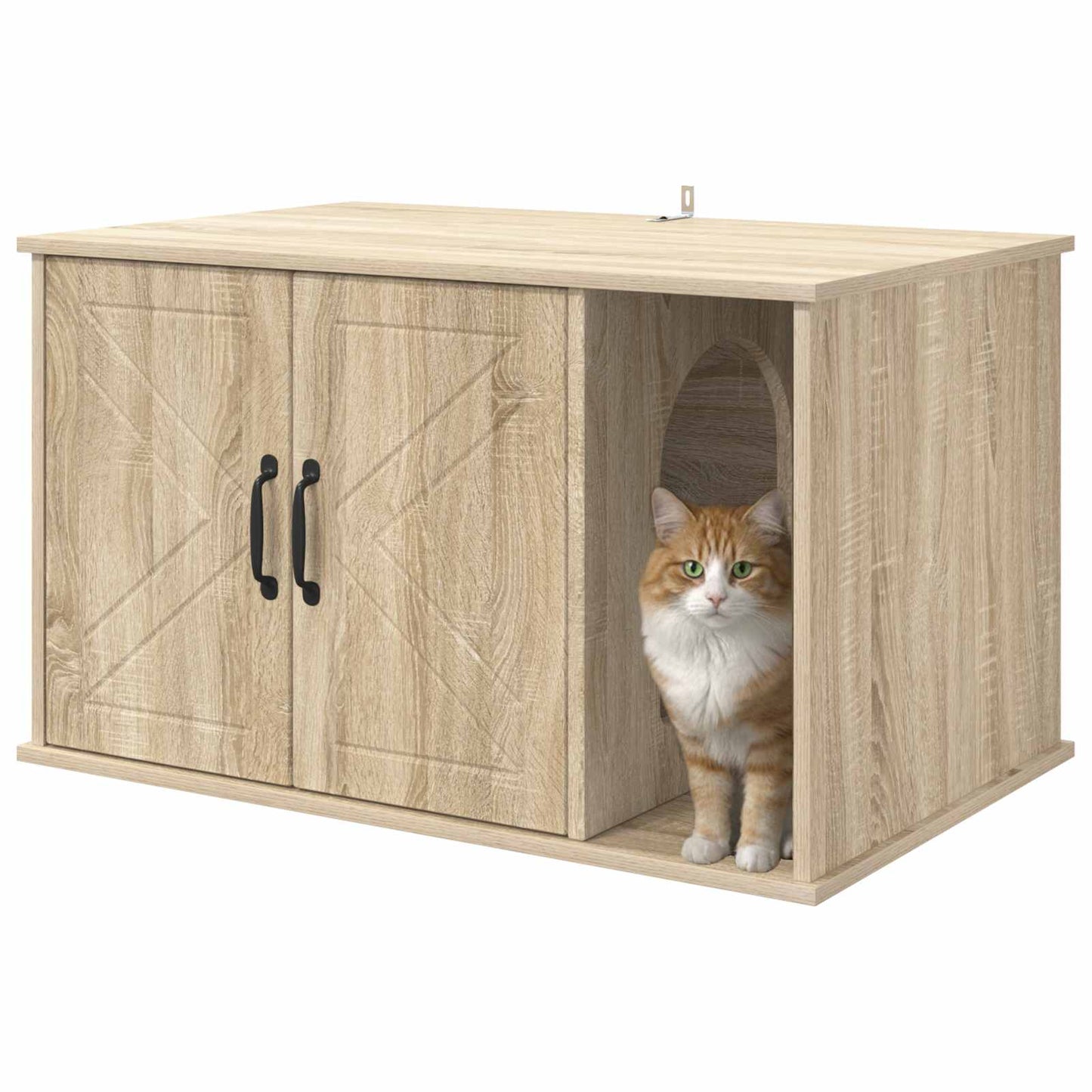 Cat House Sonoma 85 x 55 x 50 cm Engineered Wood
