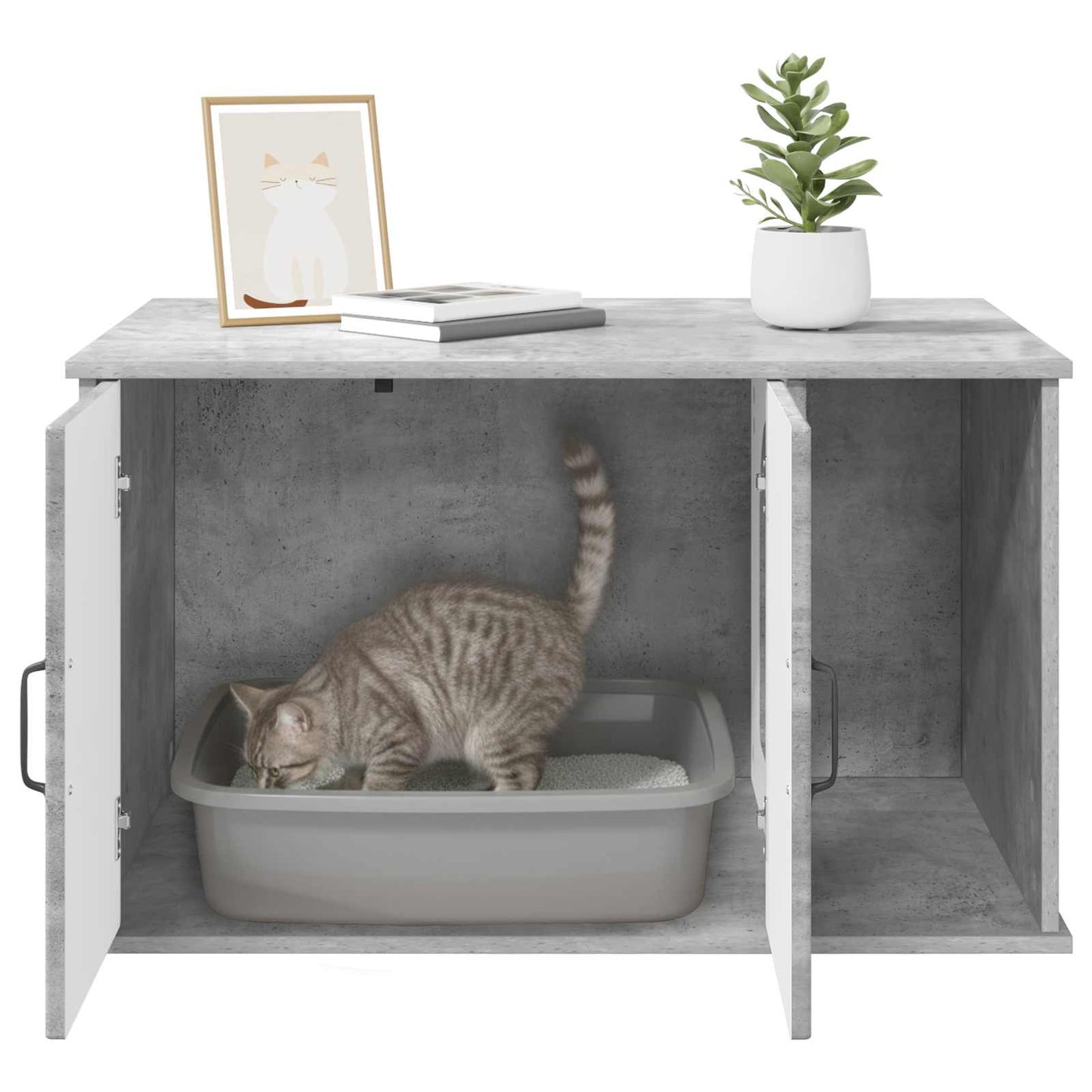 Cat House Concerte 85 x 55 x 50 cm Engineered Wood