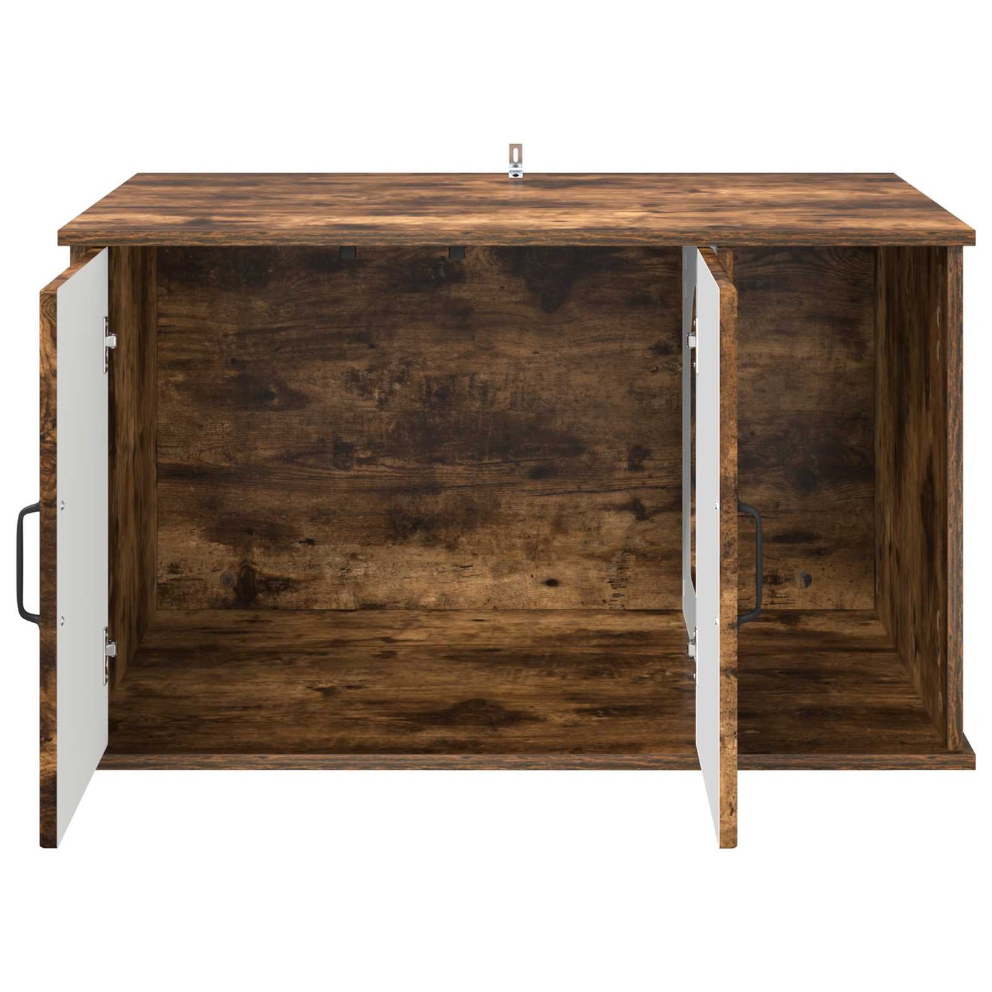Cat House Smoked Oak 85 x 55 x 50.5 cm Engineered Wood