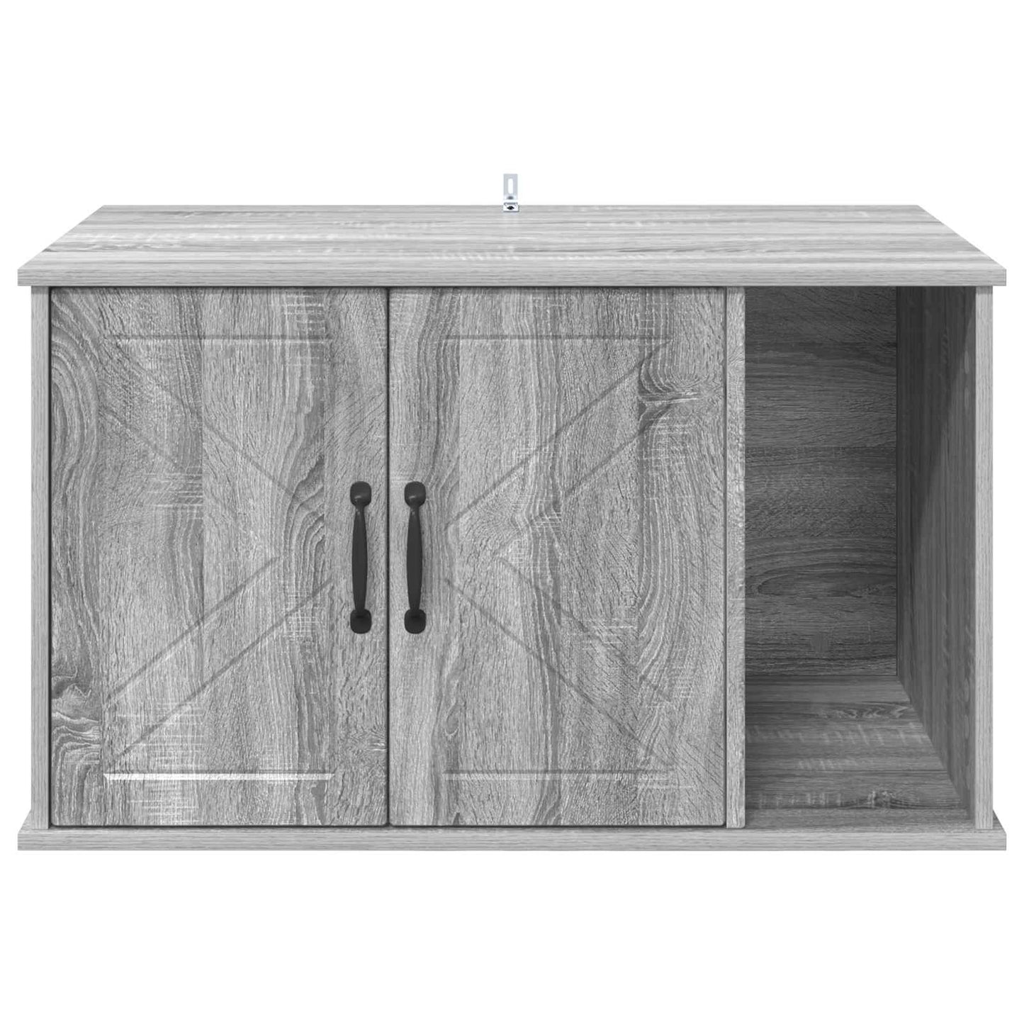 Cat House Grey Sonoma 85 x 55 x 50.5 cm Engineered Wood