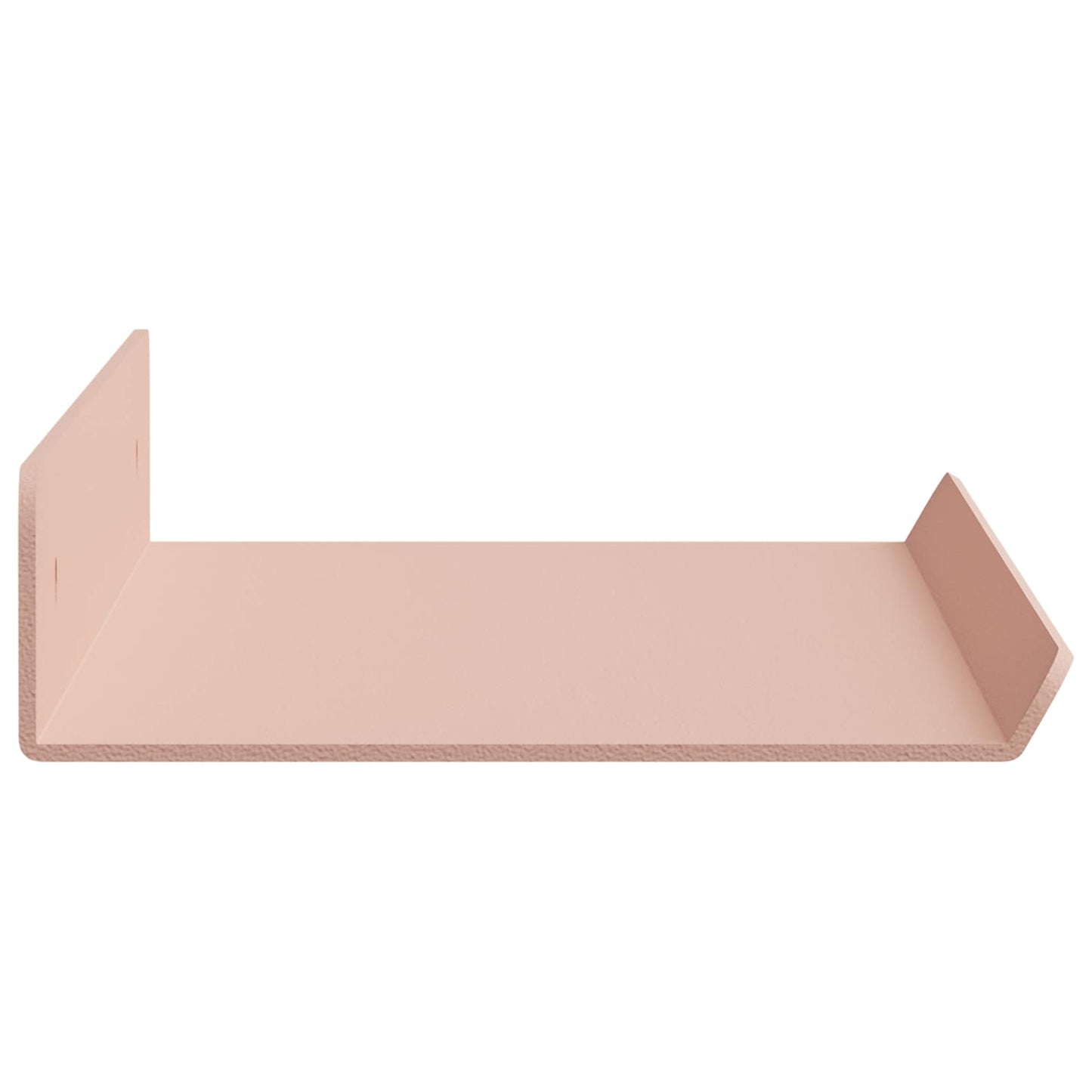 Floating Shelf Wall-mounted 3 pcs Pink 40 x 9 x 2.5 cm Steel