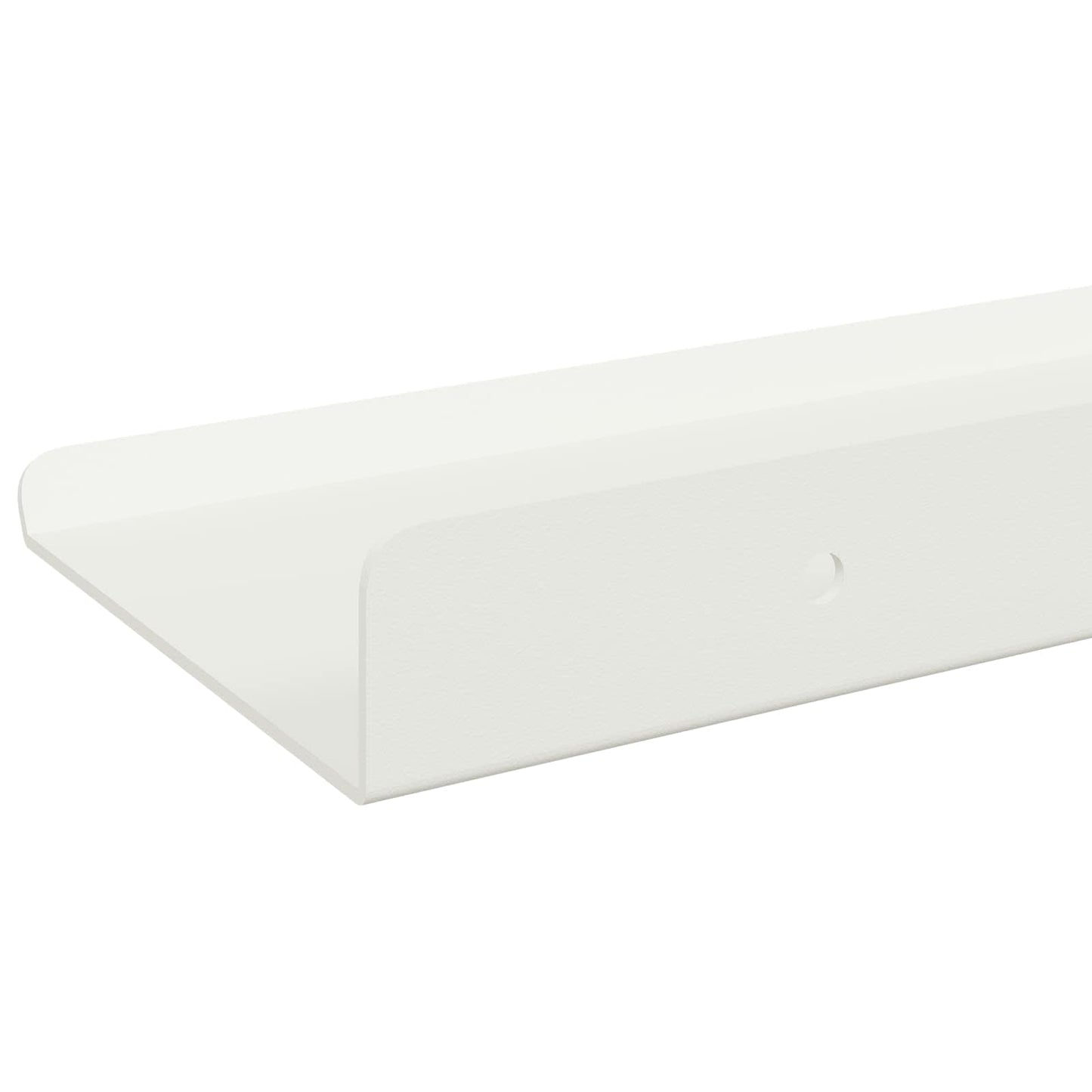 Floating Shelf Wall-Mounted 3 pcs White 40 x 9 x 2.5 cm Steel