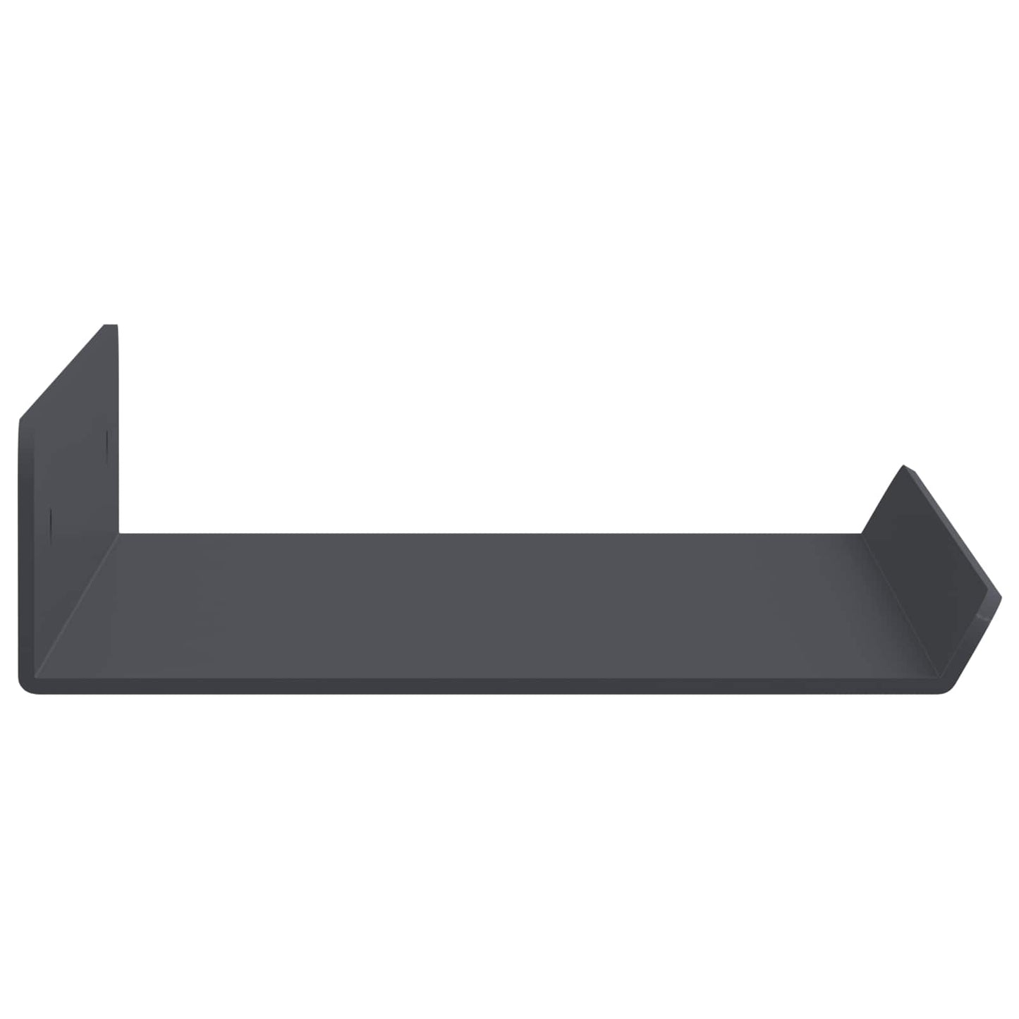 Floating Shelf Wall-Mounted 2 pcs Anthracite 30 x 9 x 2.5 cm