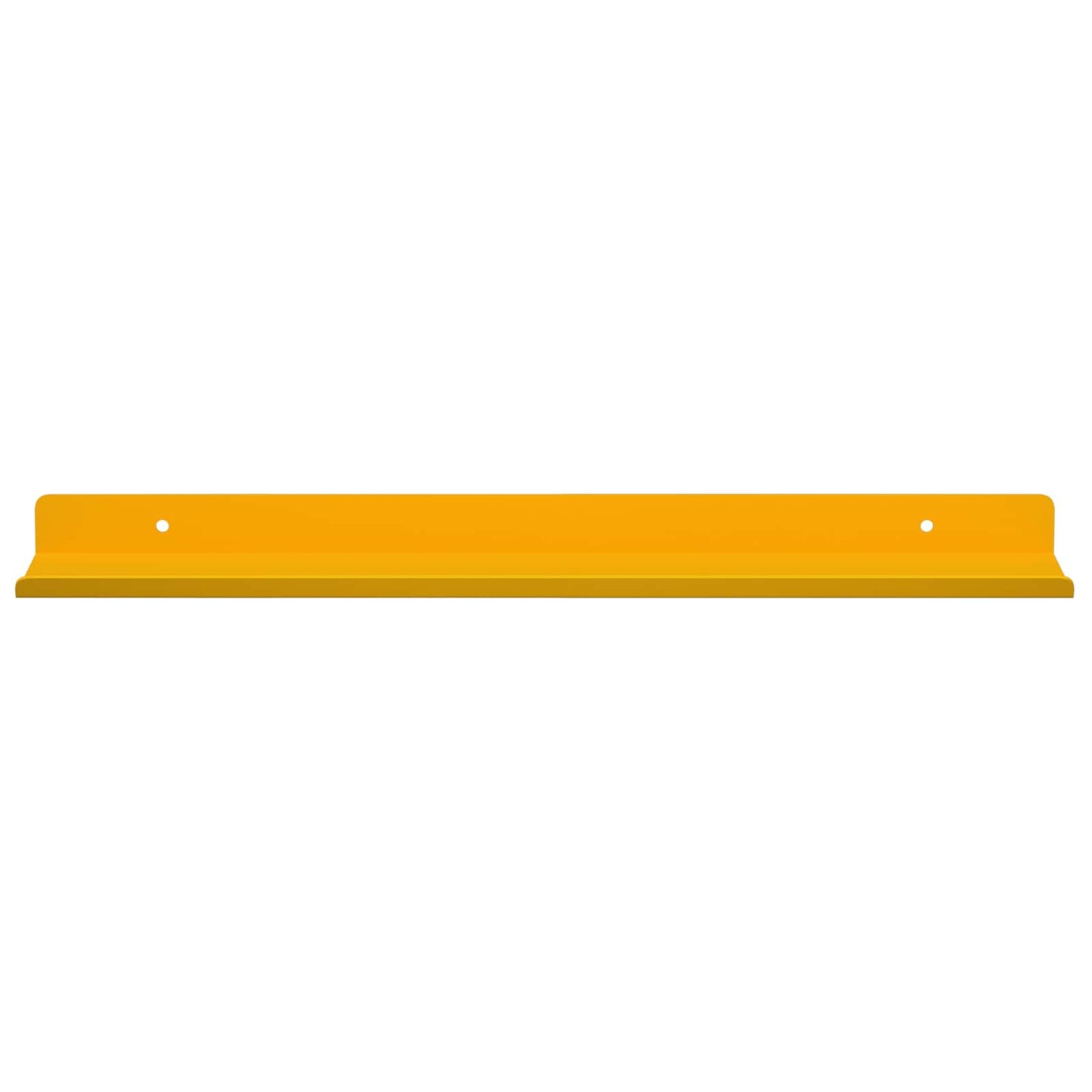 Floating Shelf 4 pcs Mustard Yellow 40 x 8.5 x 2.5 cm Steel