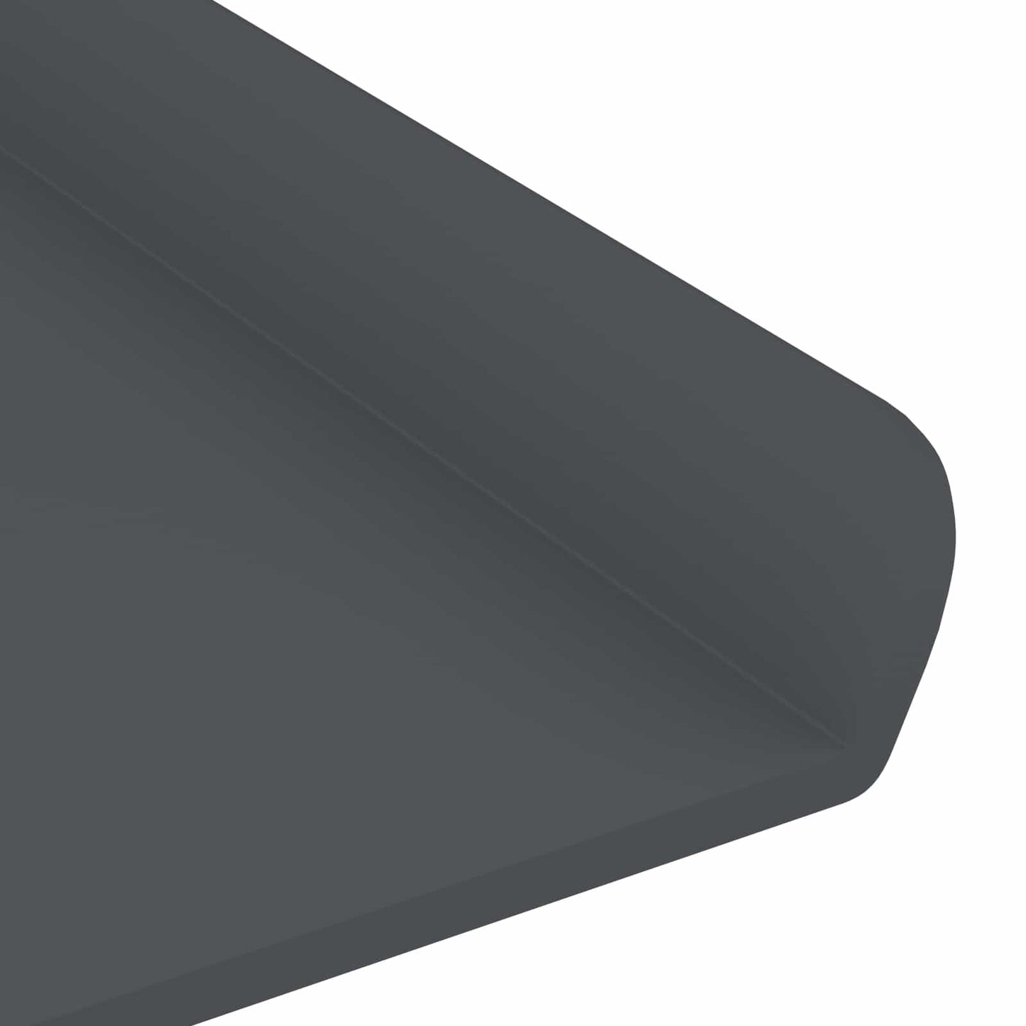 Floating Shelf 2 pcs Anthracite 60 x 8.5 x 2.5 cm Steel