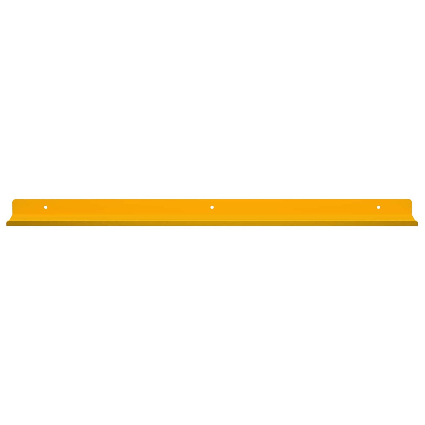 Floating Shelf 4 pcs Mustard Yellow 60 x 8.5 x 2.5 cm Steel