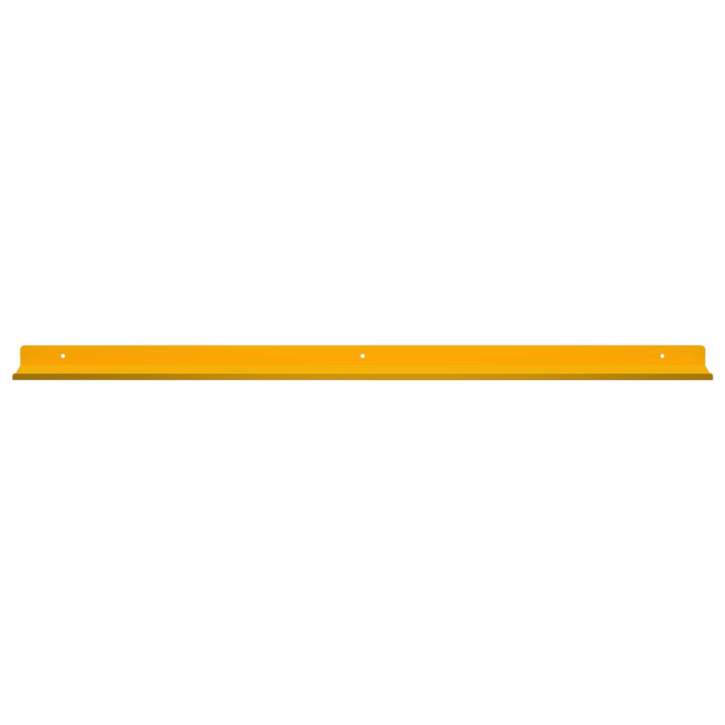Floating Shelf 4 pcs Mustard Yellow 80 x 9 x 2.5 cm Steel