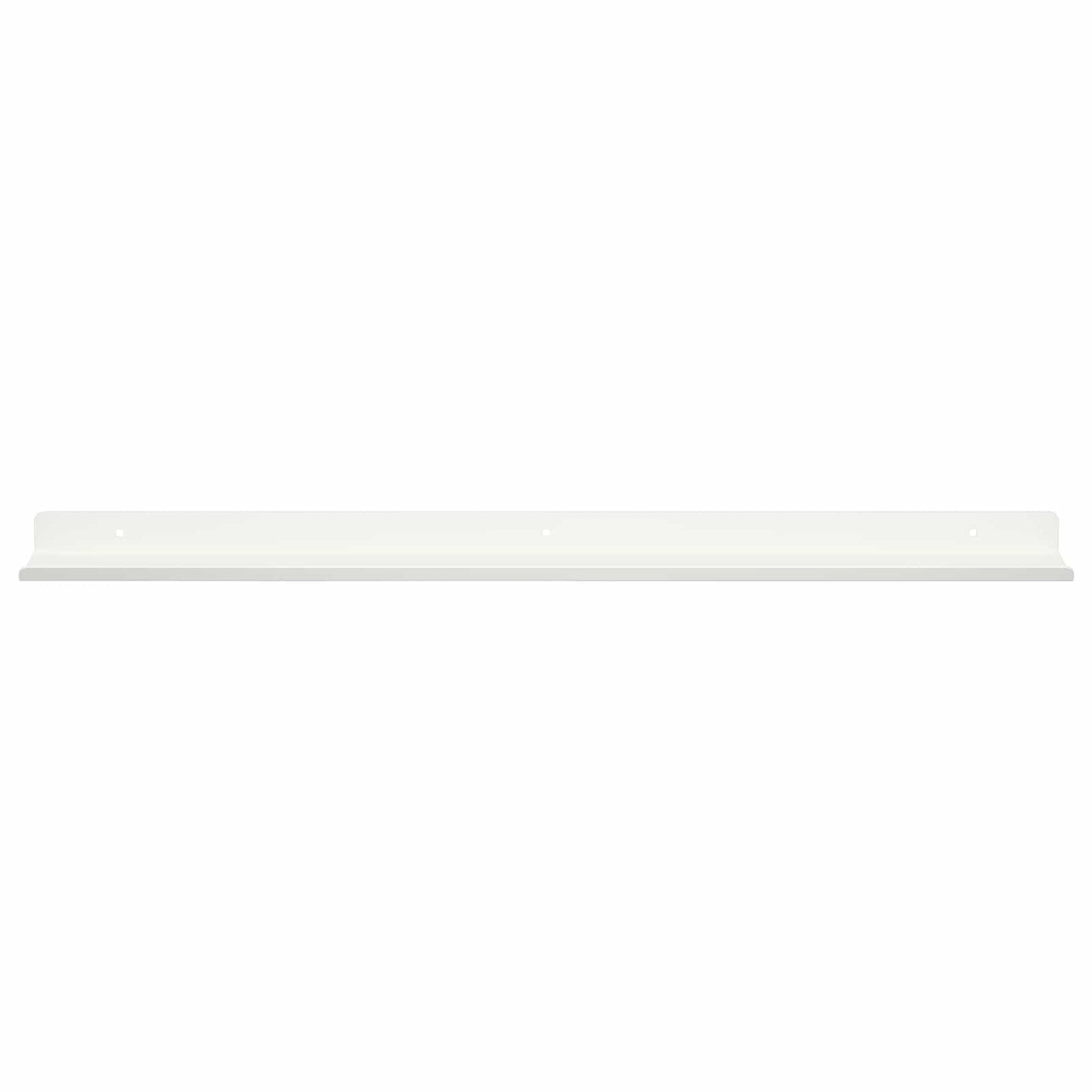 Floating Shelf Wall-mounted 4 pcs White 80 x 9 x 2.5 cm Steel