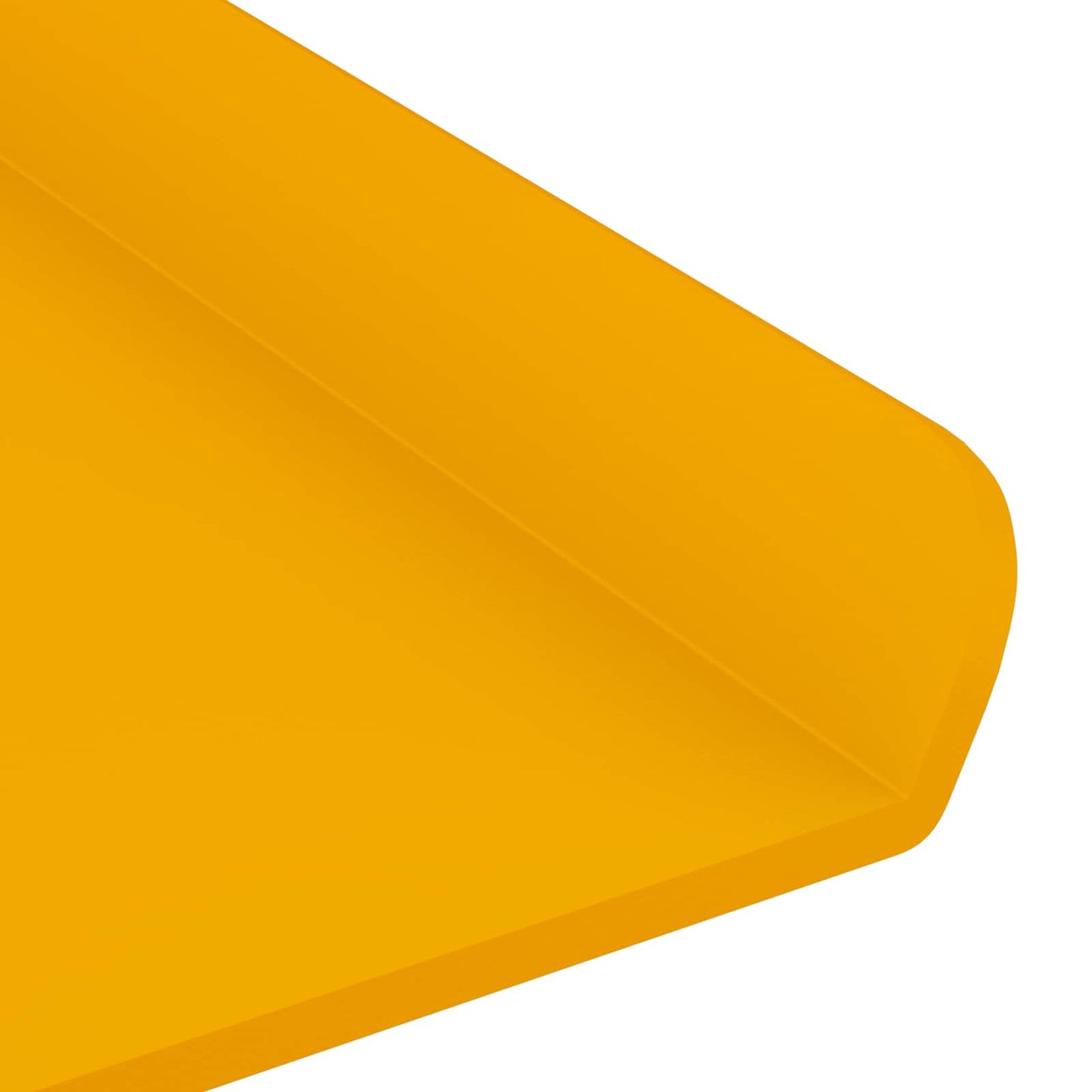 Floating Shelf 4 pcs Mustard Yellow 100 x 9 x 2.5 cm Steel