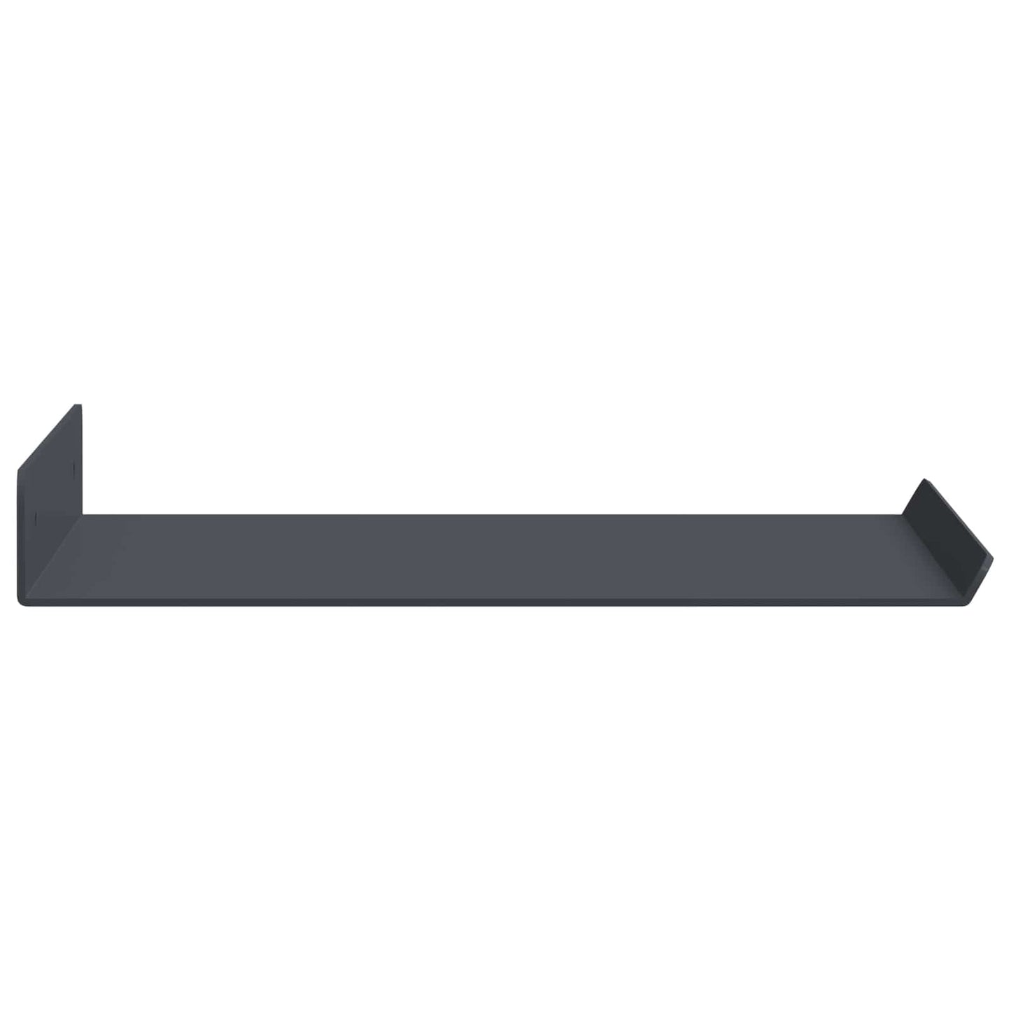 Floating Shelf 4 pcs Anthracite 30 x 18 x 2.5 cm Steel