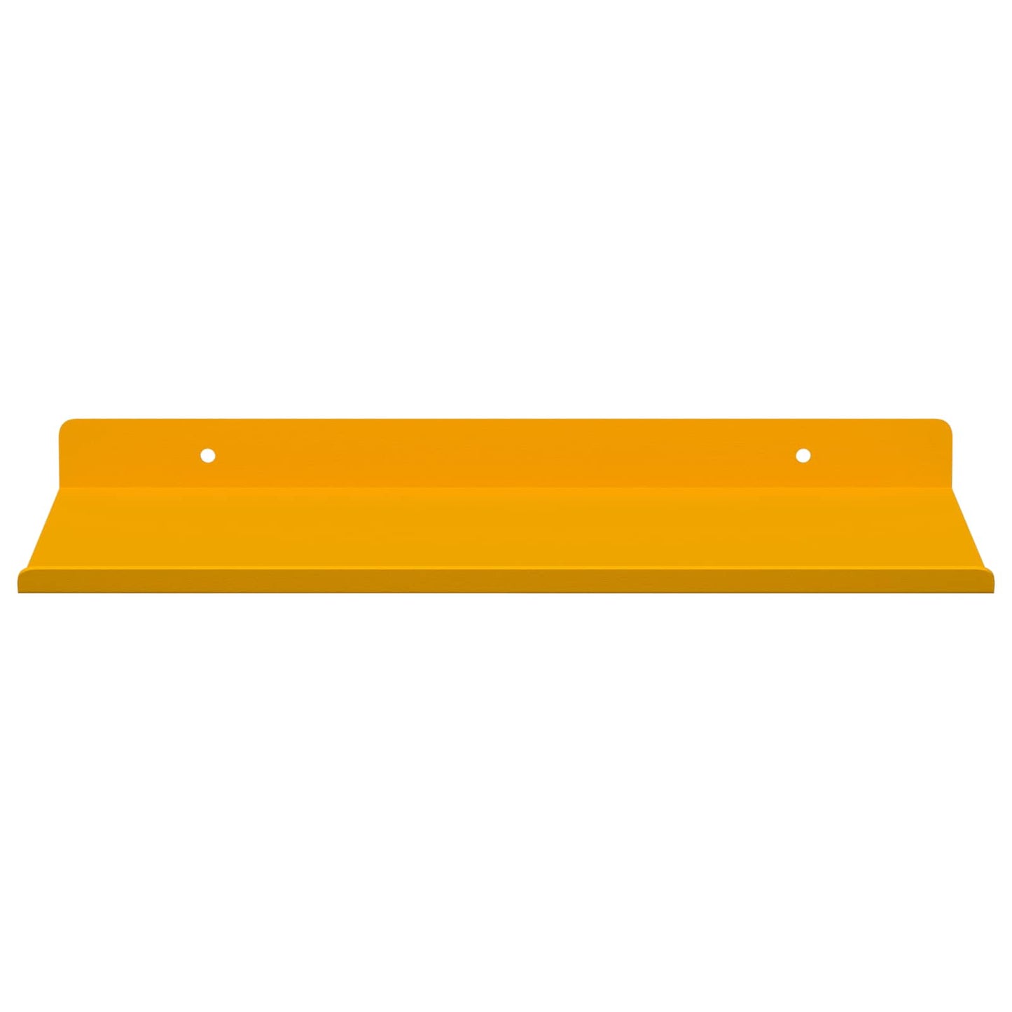 Floating Shelf 4 pcs Mustard Yellow 30 x 18 x 2.5 cm Steel