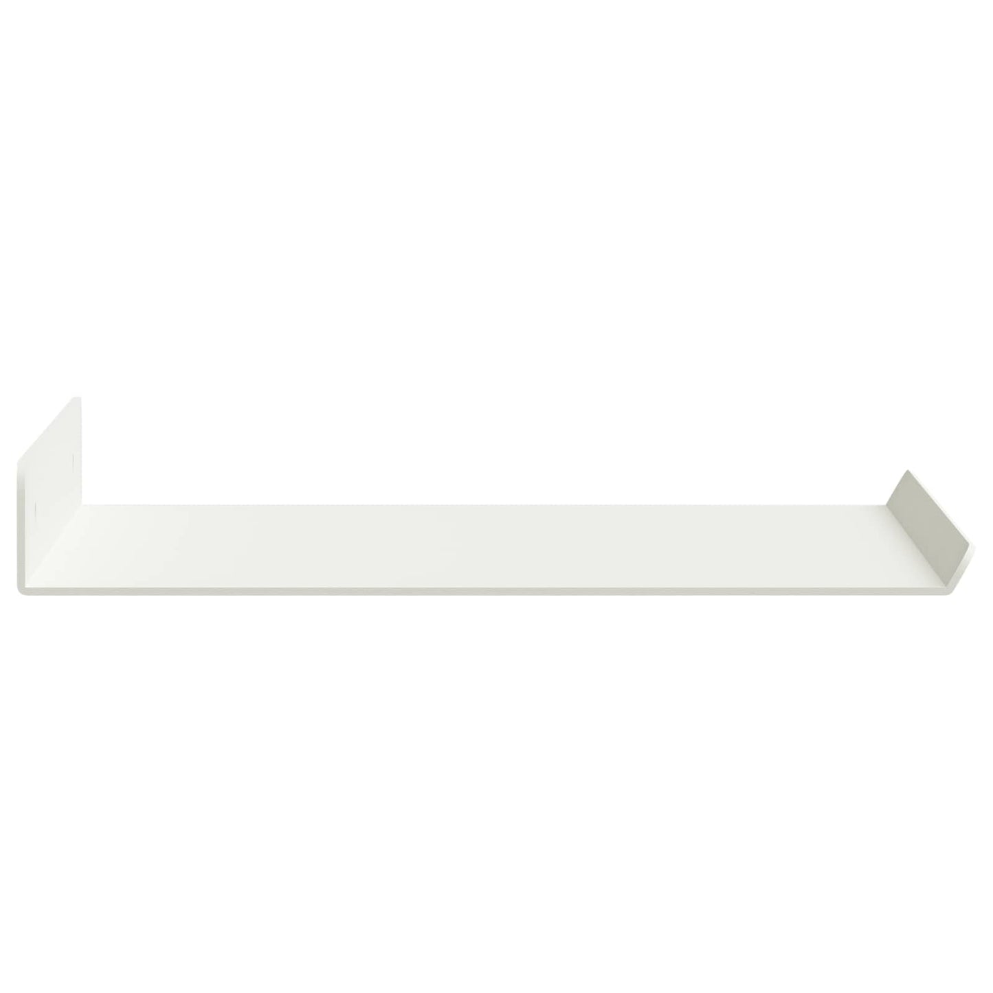 Floating Shelf Wall-mounted 4 pcs White 30 x 18 x 2.5 cm Steel
