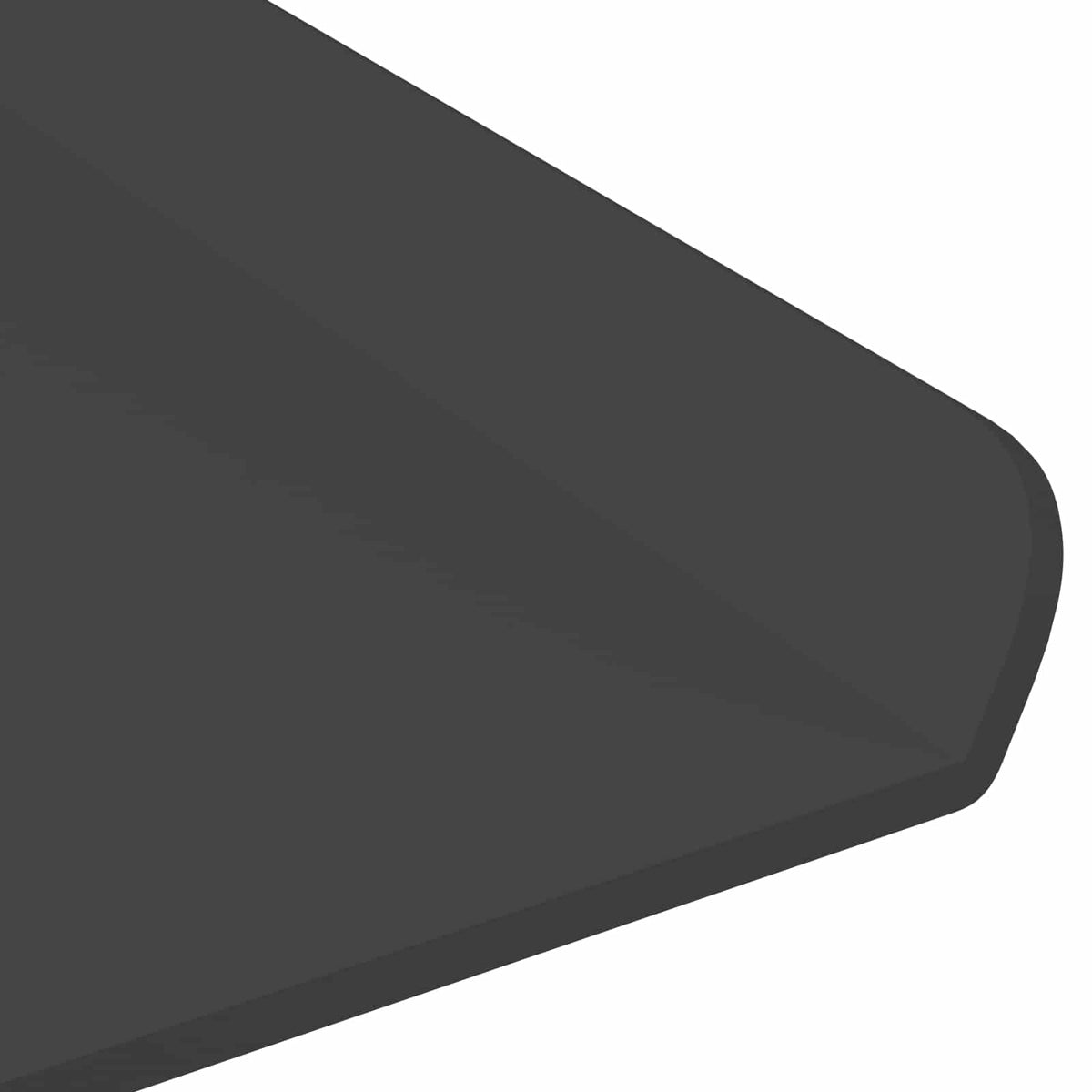 Floating Shelf 2 pcs Black 40 x 18 x 2.5 cm Steel