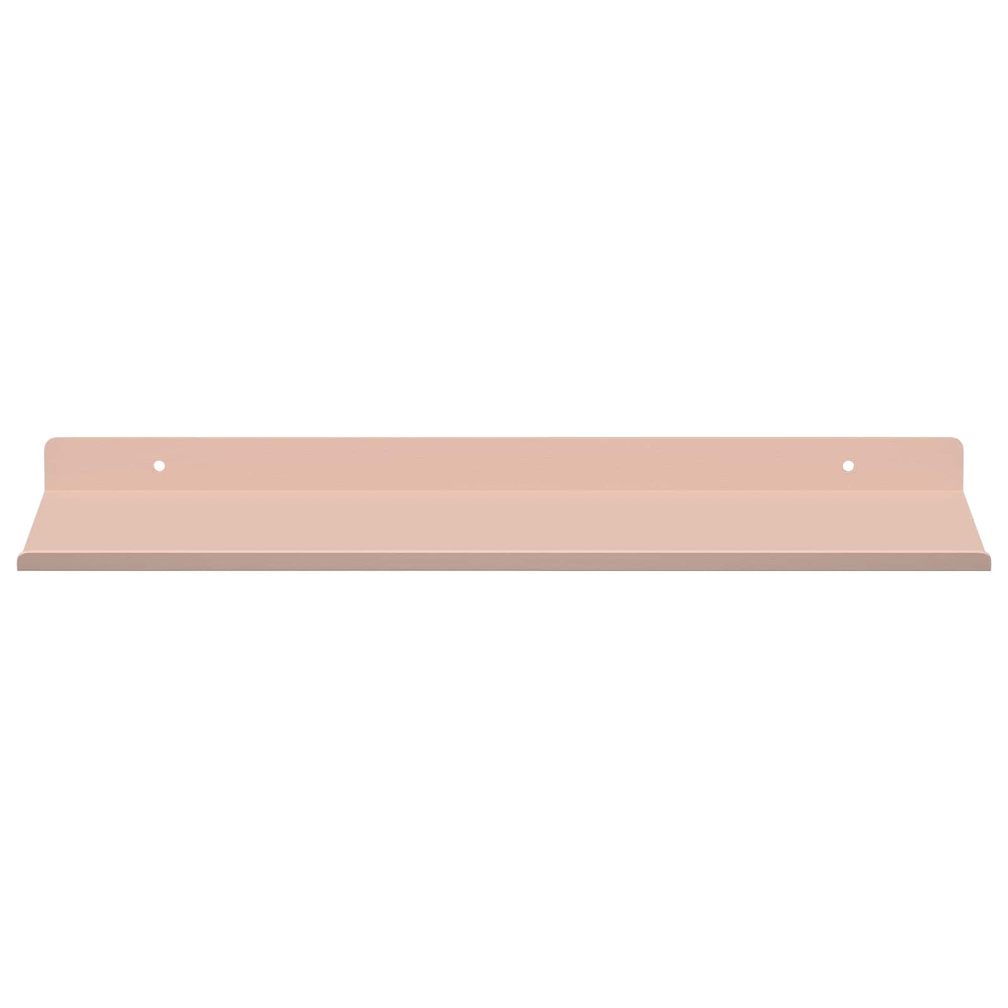 Floating Shelf Wall-mounted 4 pcs Pink 40 x 18 x 2.5 cm Steel