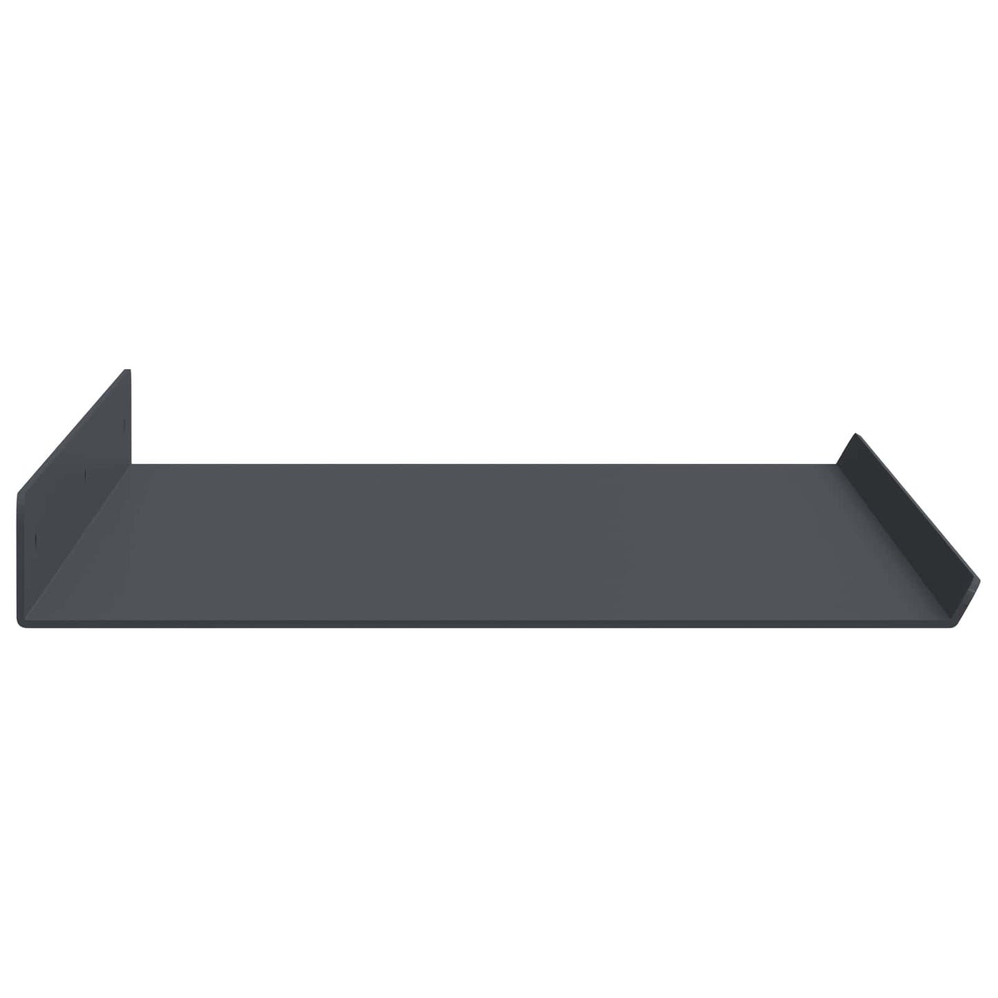 Floating Shelf 4 pcs Anthracite 60 x 18 x 2.5 cm Steel