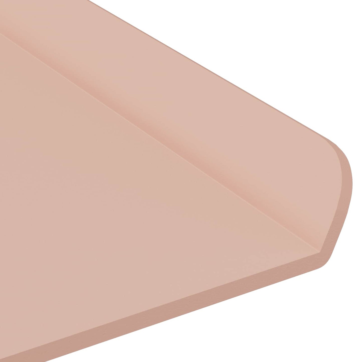 Floating Shelf Wall-mounted 4 pcs Pink 80 x 18 x 2.5 cm Steel