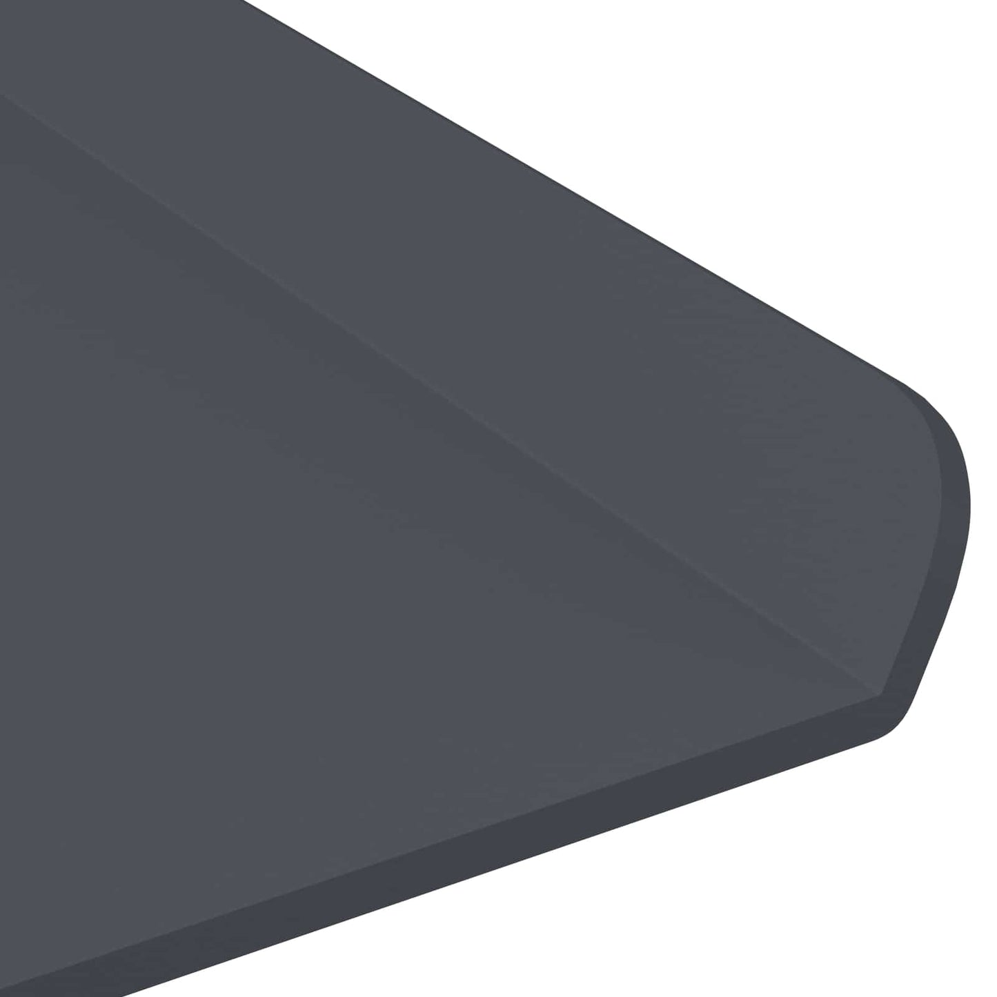 Floating Shelf 2 pcs Anthracite 80 x 18 x 2.5 cm Steel
