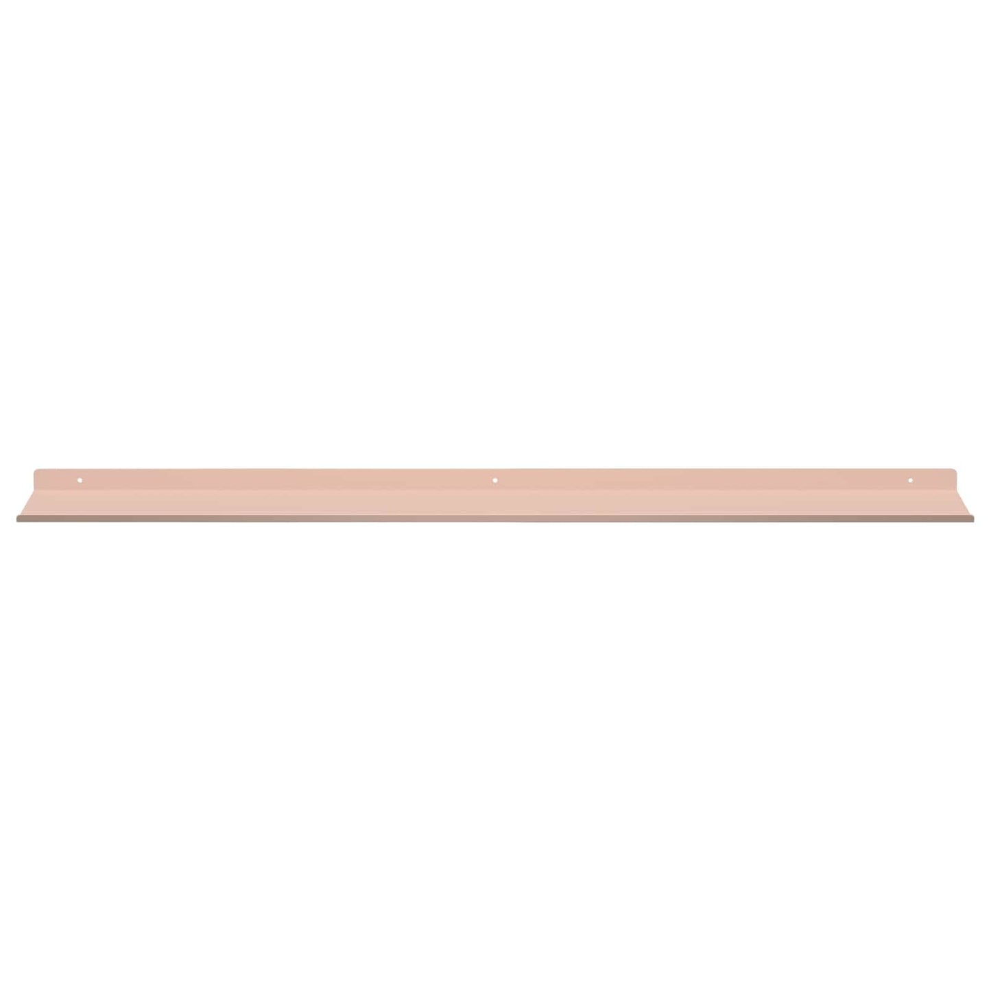 Floating Shelf Wall-mounted 4 pcs Pink 100 x 18 x 2.5 cm Steel
