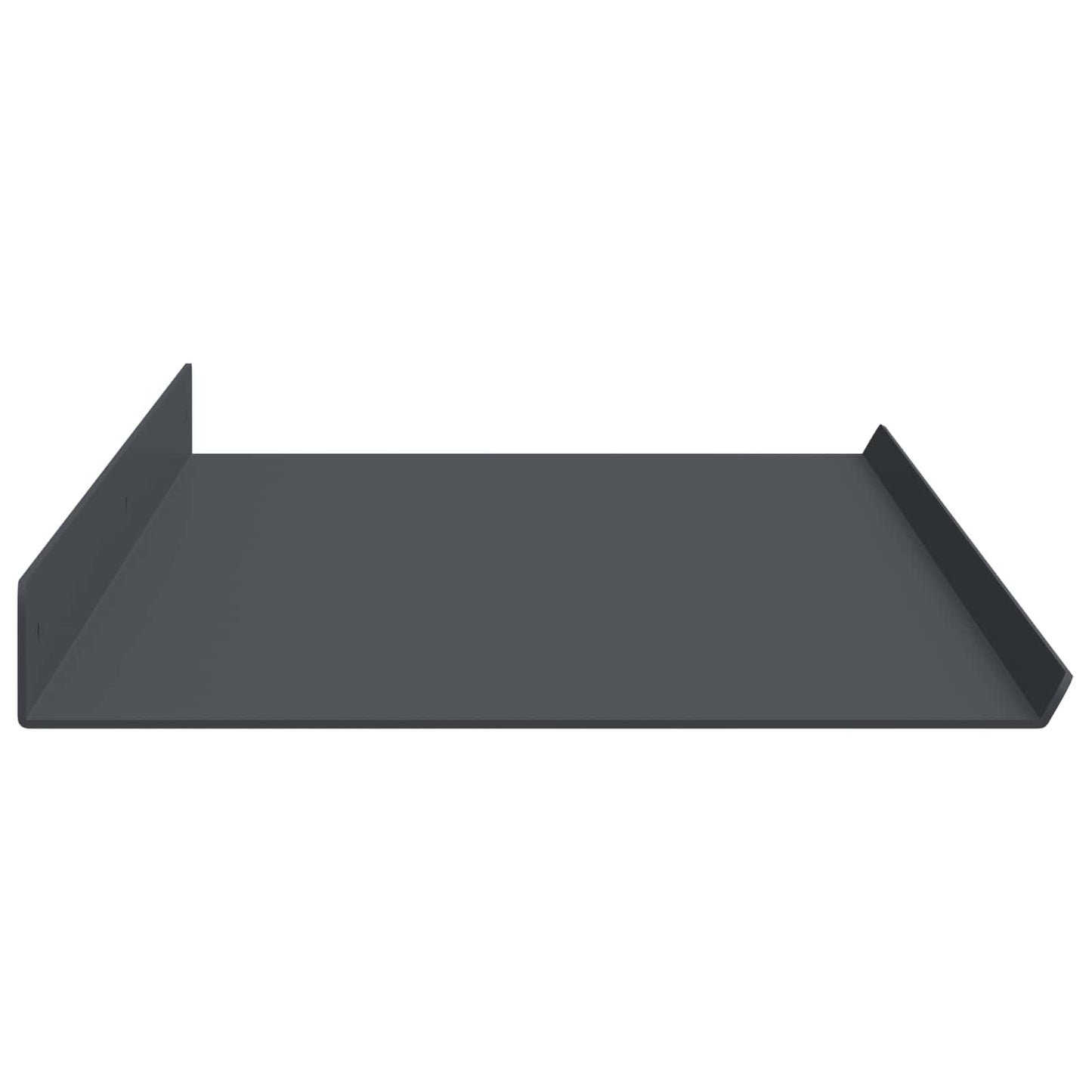Floating Shelf 4 pcs Anthracite 100 x 18 x 2.5 cm Steel
