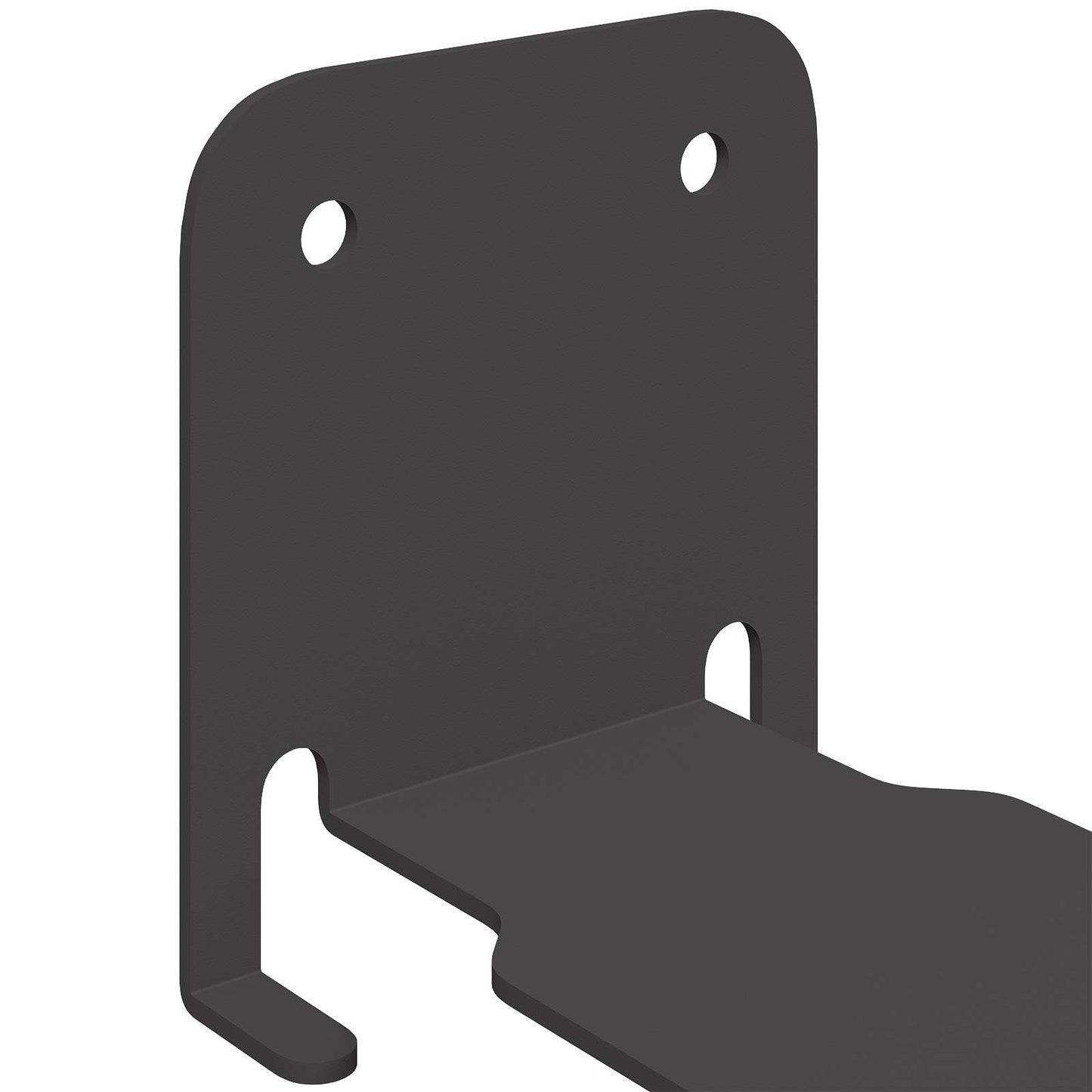 Floating Shelf with Shelf 8 pcs Black 6 x 10.8 x 6.6 cm