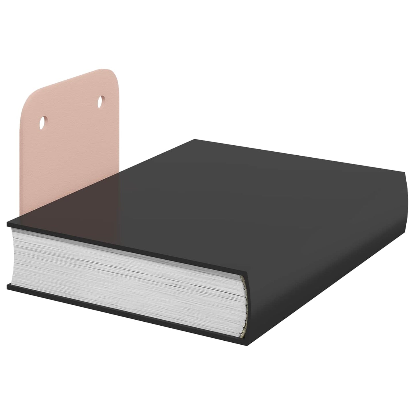 Floating Shelf with Shelf 4 pcs Pink 6 x 10.8 x 6.6 cm