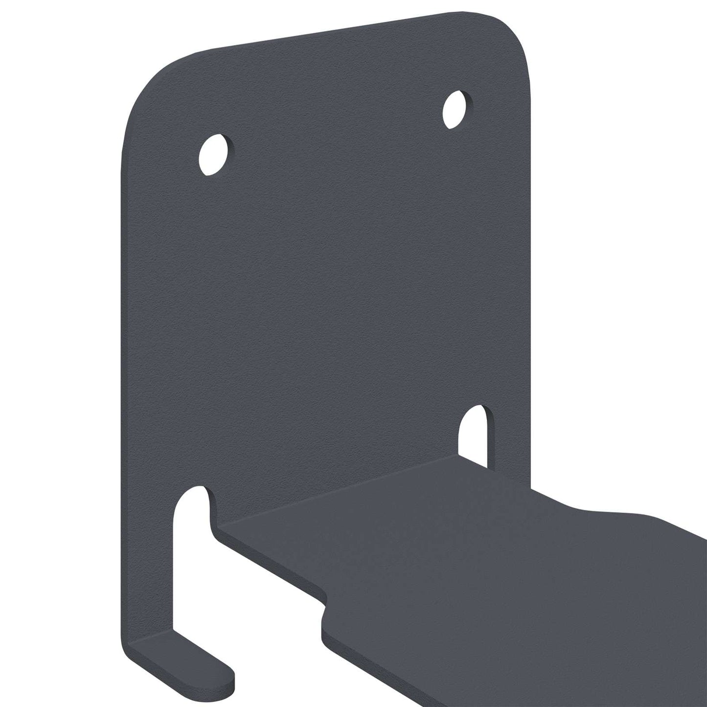 Floating Shelf with Shelf 4 pcs Anthracite 6 x 10.8 x 6.6 cm