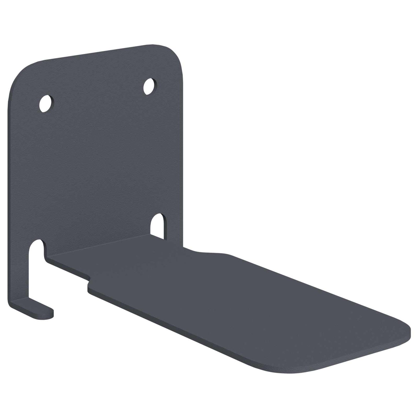 Floating Shelf with Shelf 4 pcs Anthracite 6 x 10.8 x 6.6 cm