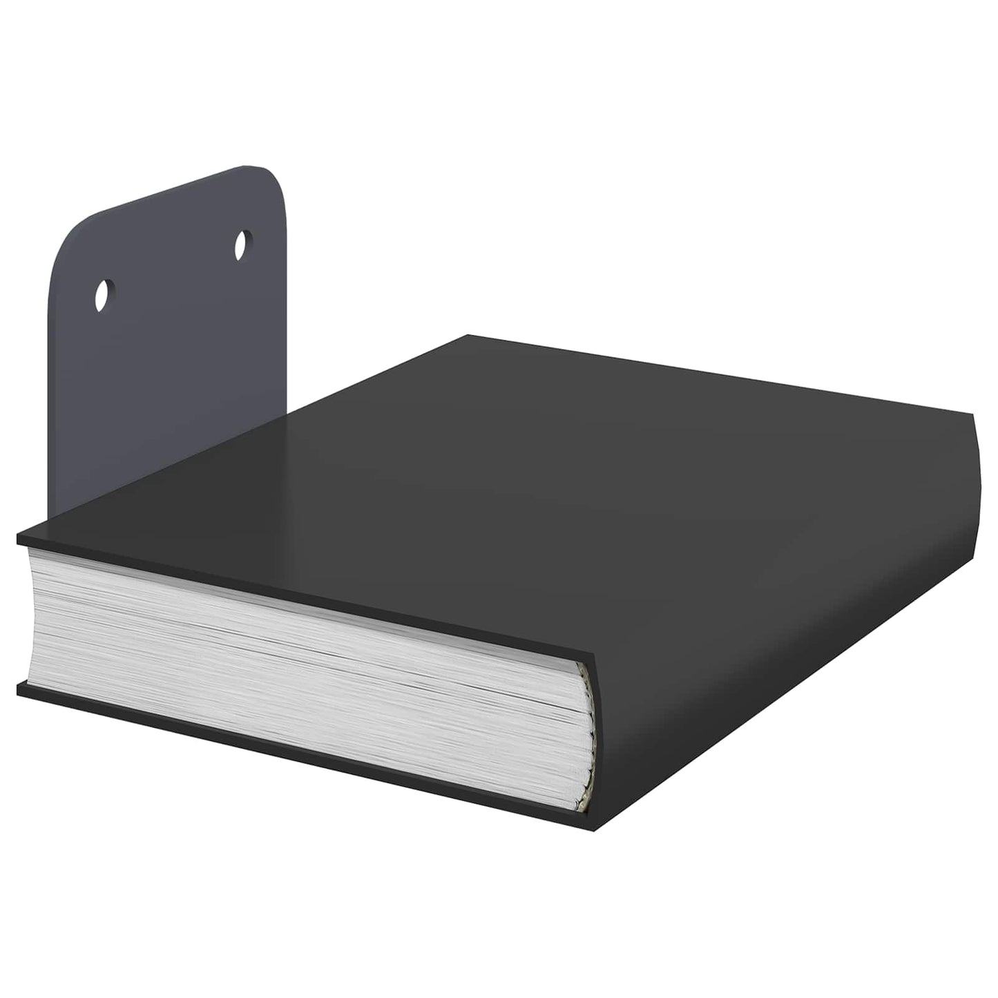 Floating Shelf with Shelf 24 pcs Anthracite 6 x 10.8 x 6.6 cm