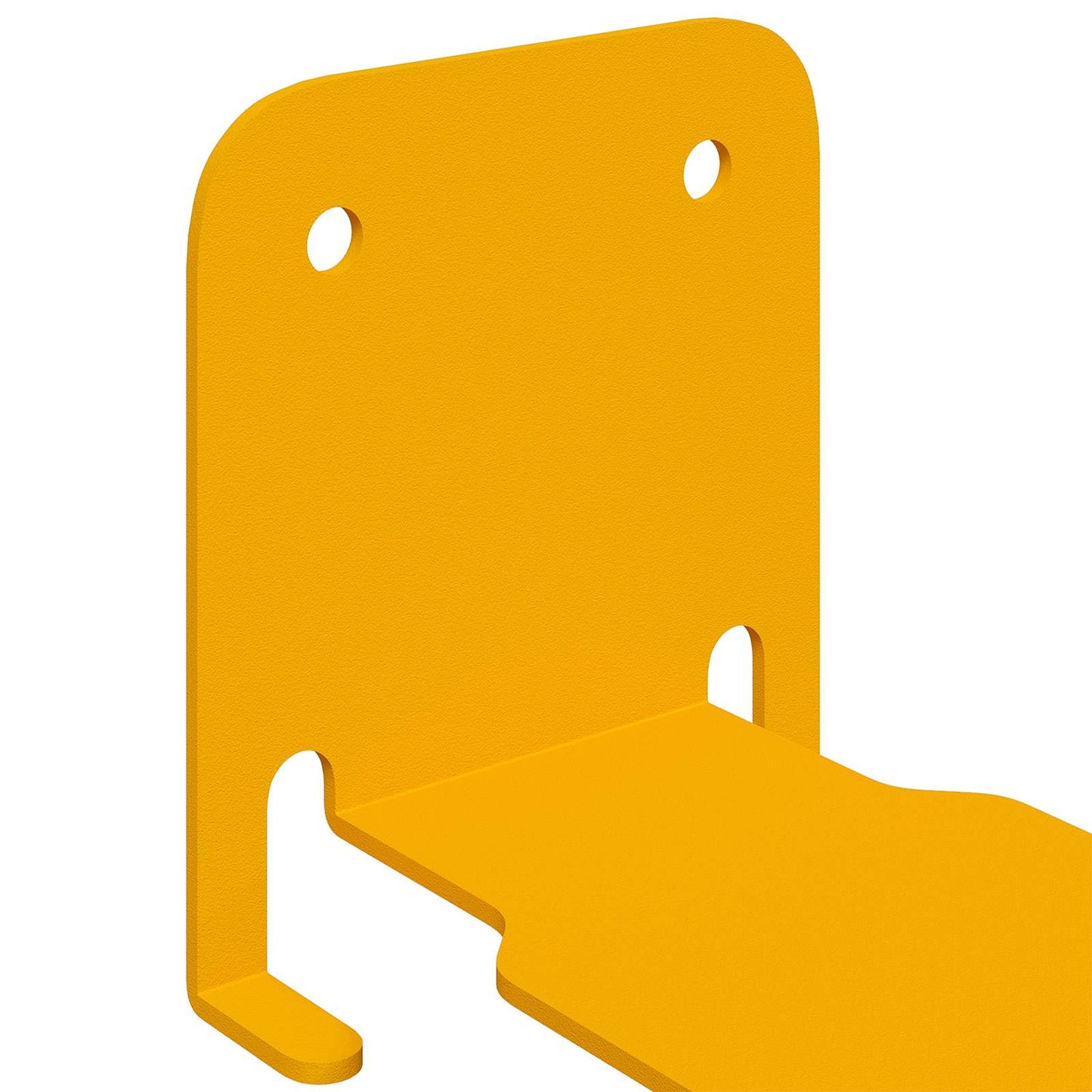 Floating Shelf 4 pcs Mustard Yellow 6 x 10.8 x 6.6 cm