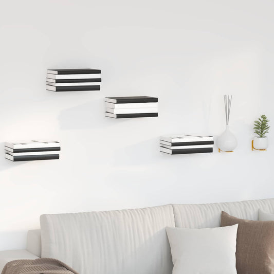 Invisible Floating Shelf 8 pcs Mustard Yellow 6 x 11 x 6.5 cm