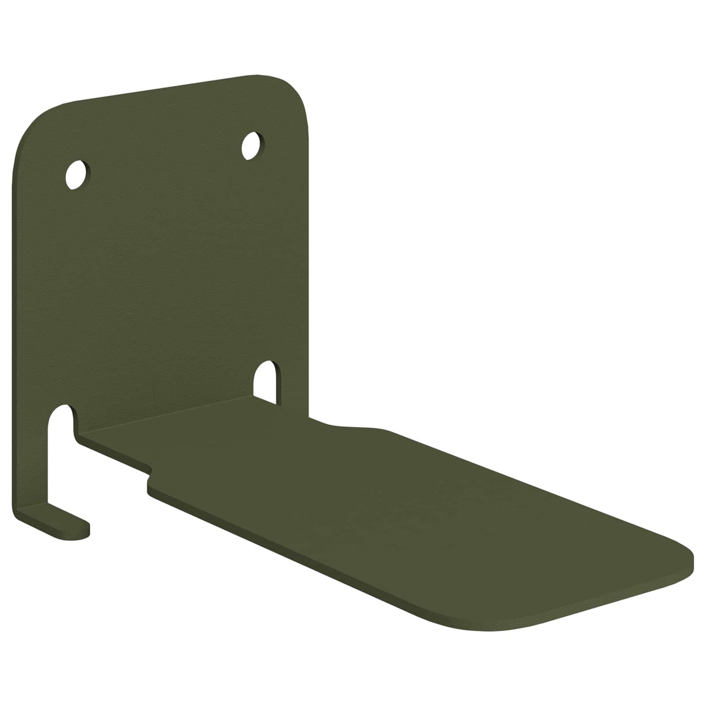 Floating Shelf with Shelf 8 pcs Olive Green 6 x 10.8 x 6.6 cm